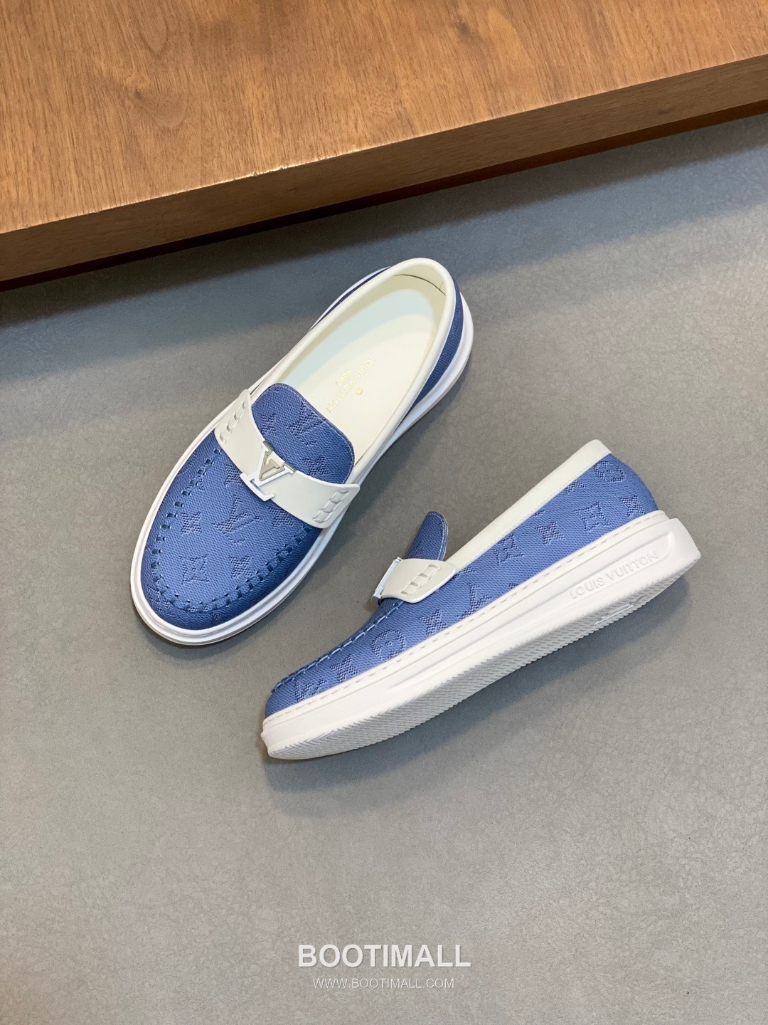 Louis Vuitton Monogram Leather Casual Derby Calfskin Leather Black Derby Shoes 루이비통 모노그램 레더 캐주얼 더비 송아지가죽 블랙 더비 슈즈 6