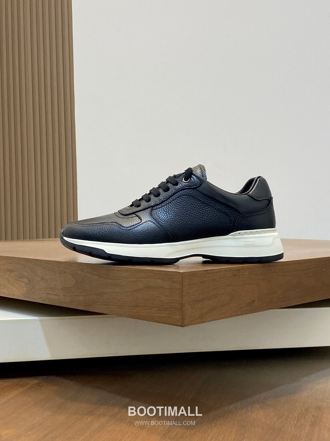 ZILLI Stitch Detail Grain Calf Leather Sneaker 질리 스티치 디테일 그레인 카프 레더 스니커즈 3