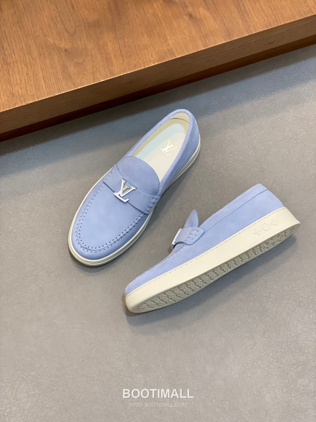 Louis Vuitton Monogram Suede Casual Loafer Calfskin Suede Purple 루이비통 모노그램 스웨이드 캐주얼 로퍼 송아지 스웨이드 퍼플 6