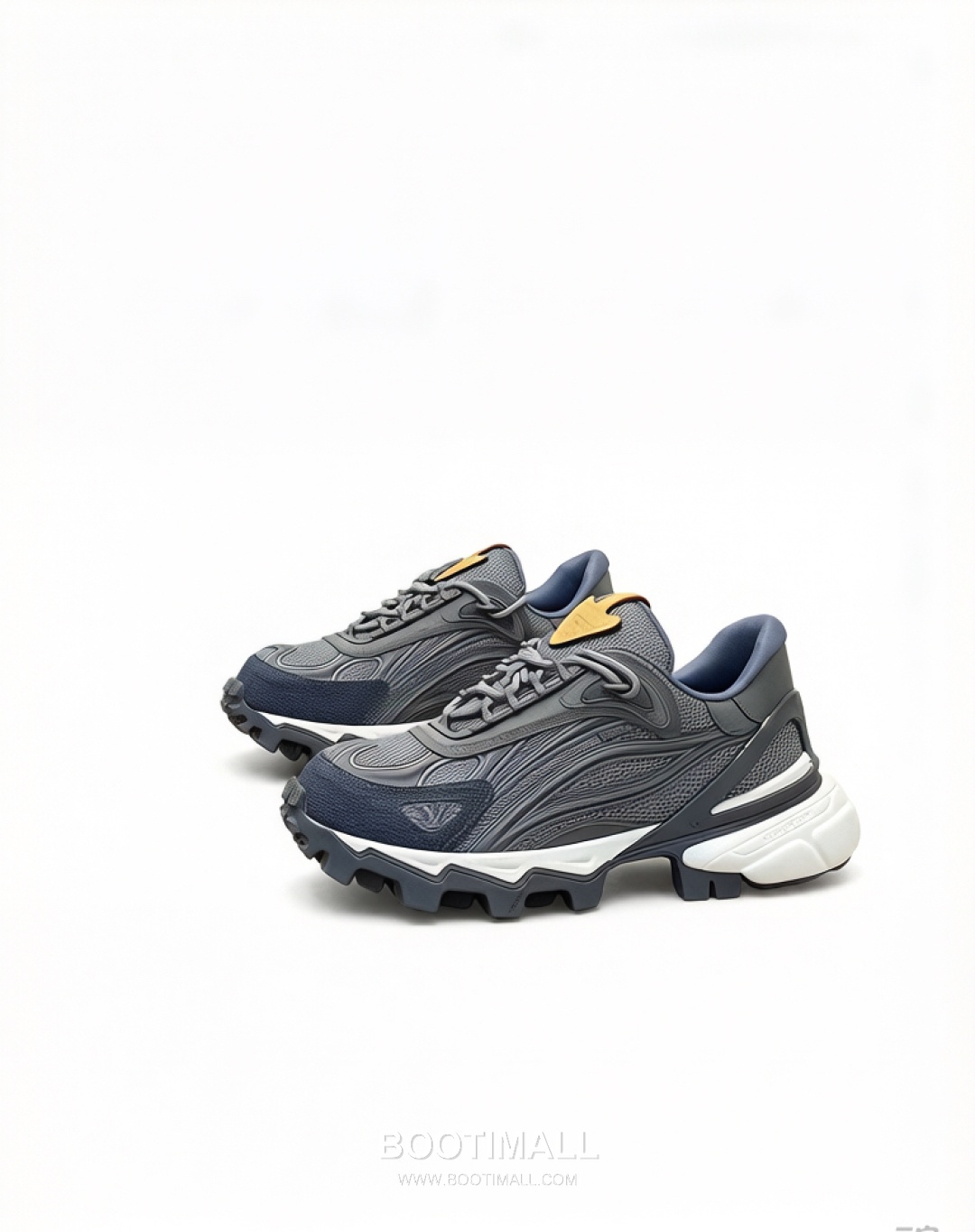 Louis Vuitton Nappa Mesh Trail Sneaker Nappa Calfskin Mesh Canvas Grey Sneakers 루이비통 나파 메쉬 트레일 스니커즈 나파 송아지 가죽 메쉬 캔버스 그레이 4