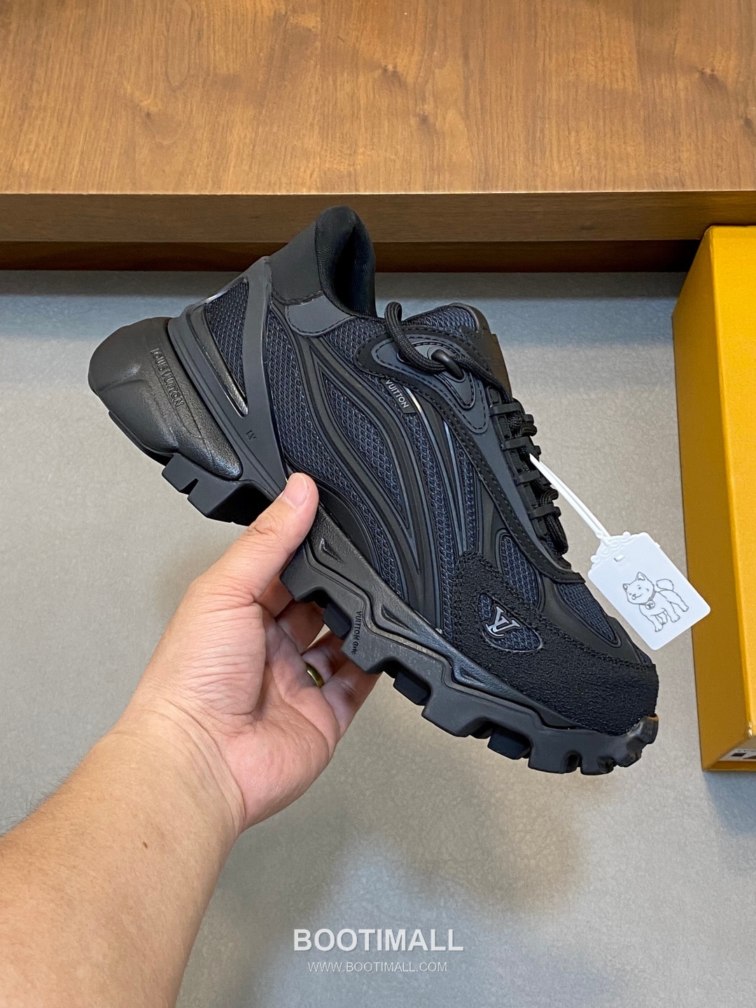 Louis Vuitton Nappa Mesh Trail Sneaker Nappa Calfskin Mesh Canvas Grey Sneakers 루이비통 나파 메쉬 트레일 스니커즈 나파 송아지 가죽 메쉬 캔버스 그레이 5