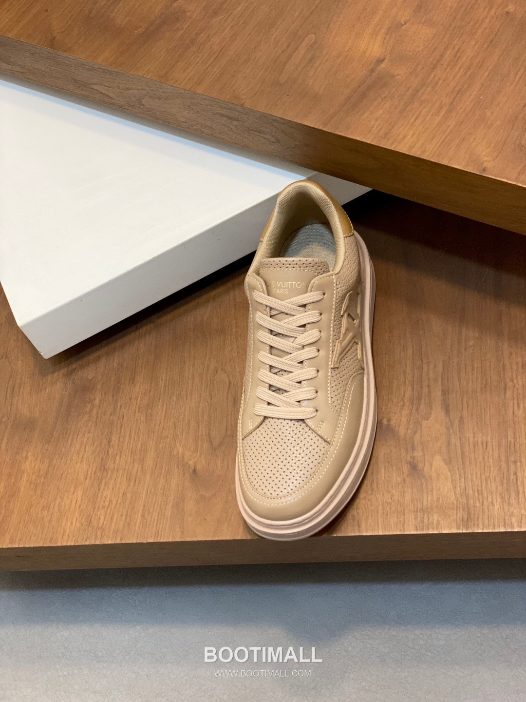 Louis Vuitton Monogram Perforated Low Sneaker Calfskin Leather Green Sneakers 루이비통 모노그램 펀칭 로우 스니커즈 송아지가죽 그린 7