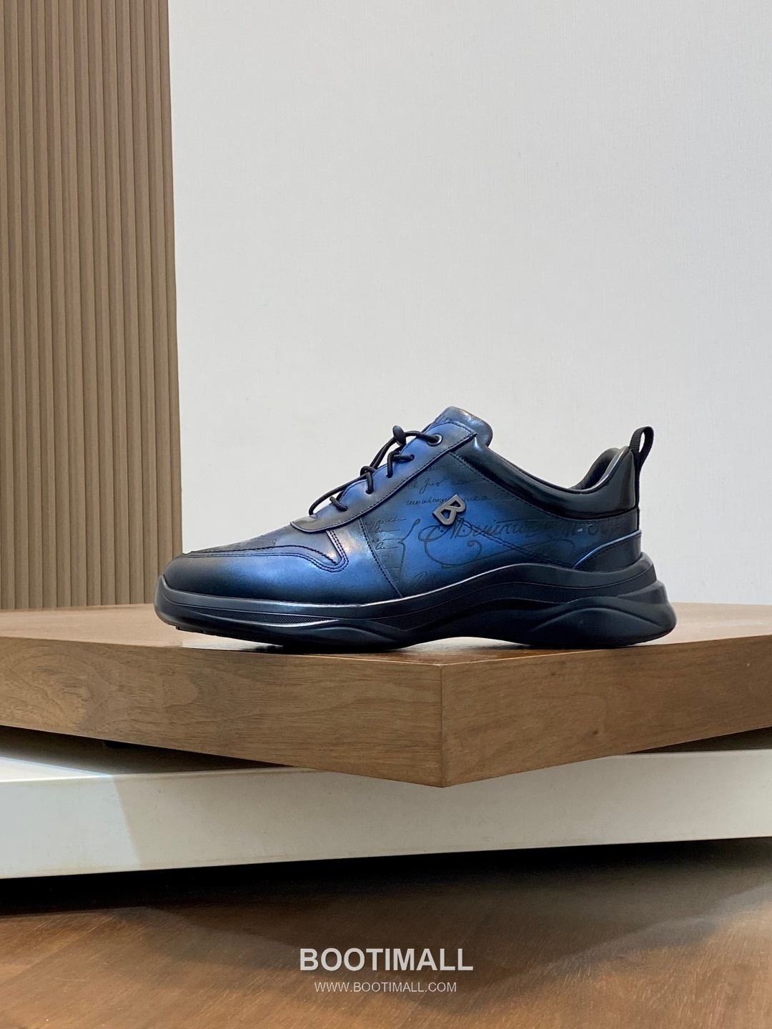 Berluti Patina High Top Sneaker Boot Patina Calf Leather Brown Sneakers 벨루티 남성 파티나 하이탑 스니커 부츠 파티나 송아지가죽 브라운 스니커즈 3