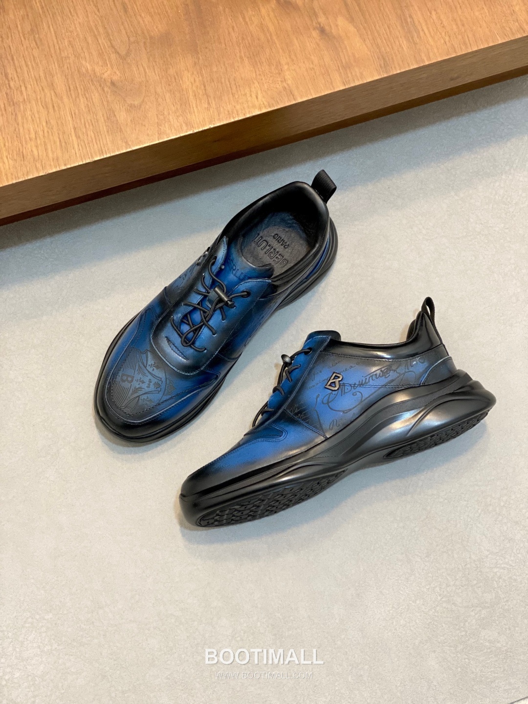 Berluti Patina High Top Sneaker Boot Patina Calf Leather Brown Sneakers 벨루티 남성 파티나 하이탑 스니커 부츠 파티나 송아지가죽 브라운 스니커즈 6