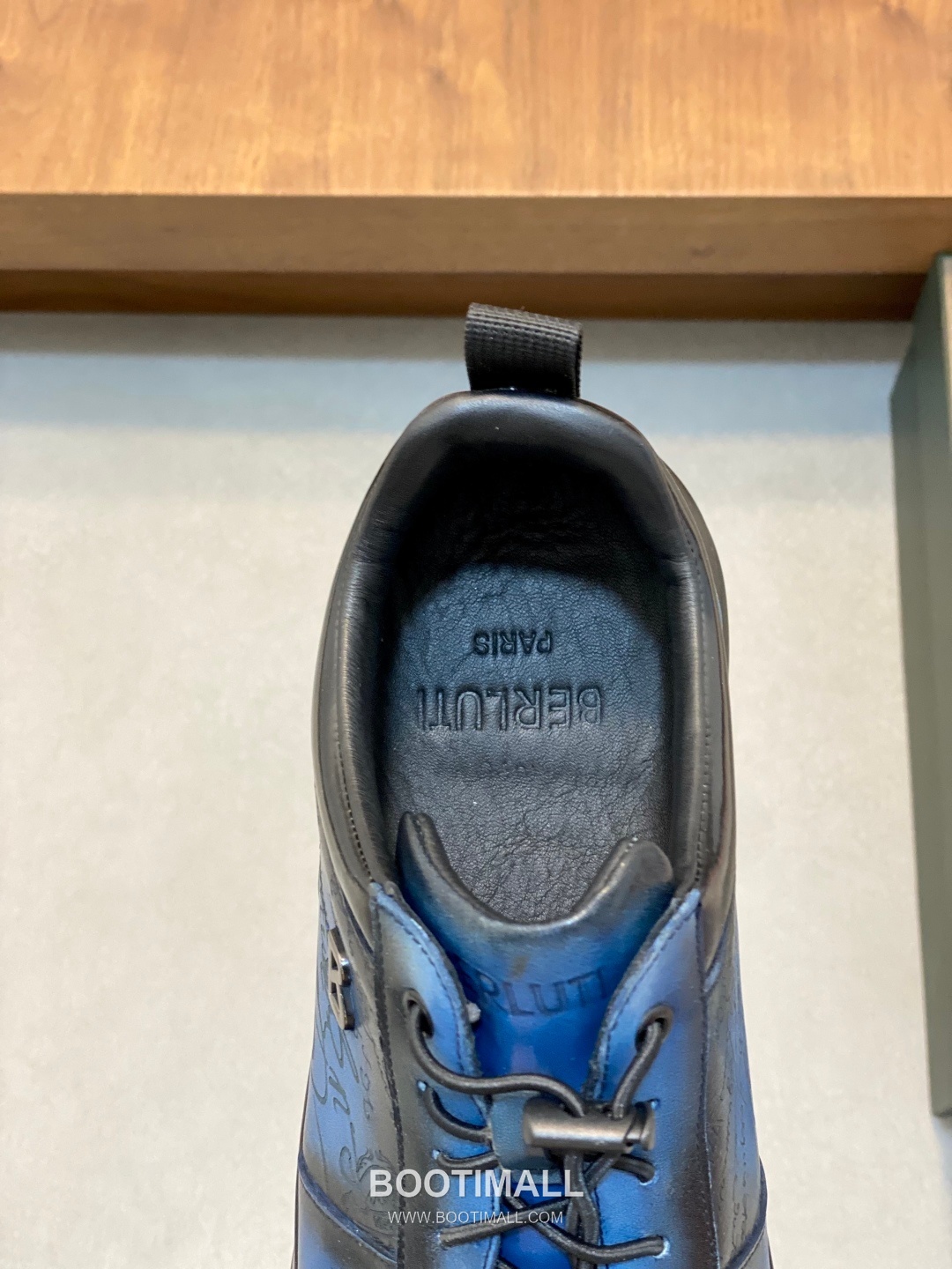 Berluti Patina High Top Sneaker Boot Patina Calf Leather Brown Sneakers 벨루티 남성 파티나 하이탑 스니커 부츠 파티나 송아지가죽 브라운 스니커즈 8