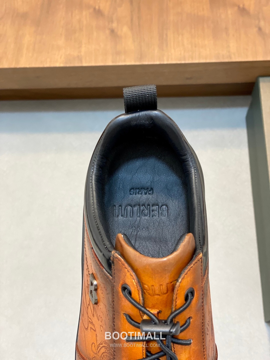 Berluti Patina High Top Sneaker Boot Patina Calf Leather Brown Sneakers 벨루티 남성 파티나 하이탑 스니커 부츠 파티나 송아지가죽 브라운 스니커즈 8