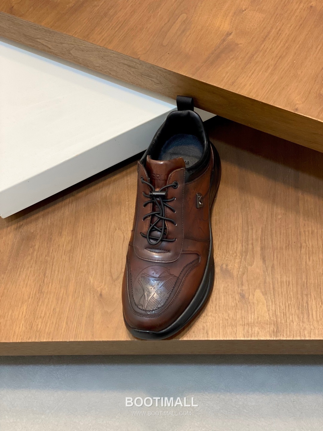 Berluti Patina High Top Sneaker Boot Patina Calf Leather Brown Sneakers 벨루티 남성 파티나 하이탑 스니커 부츠 파티나 송아지가죽 브라운 스니커즈 7