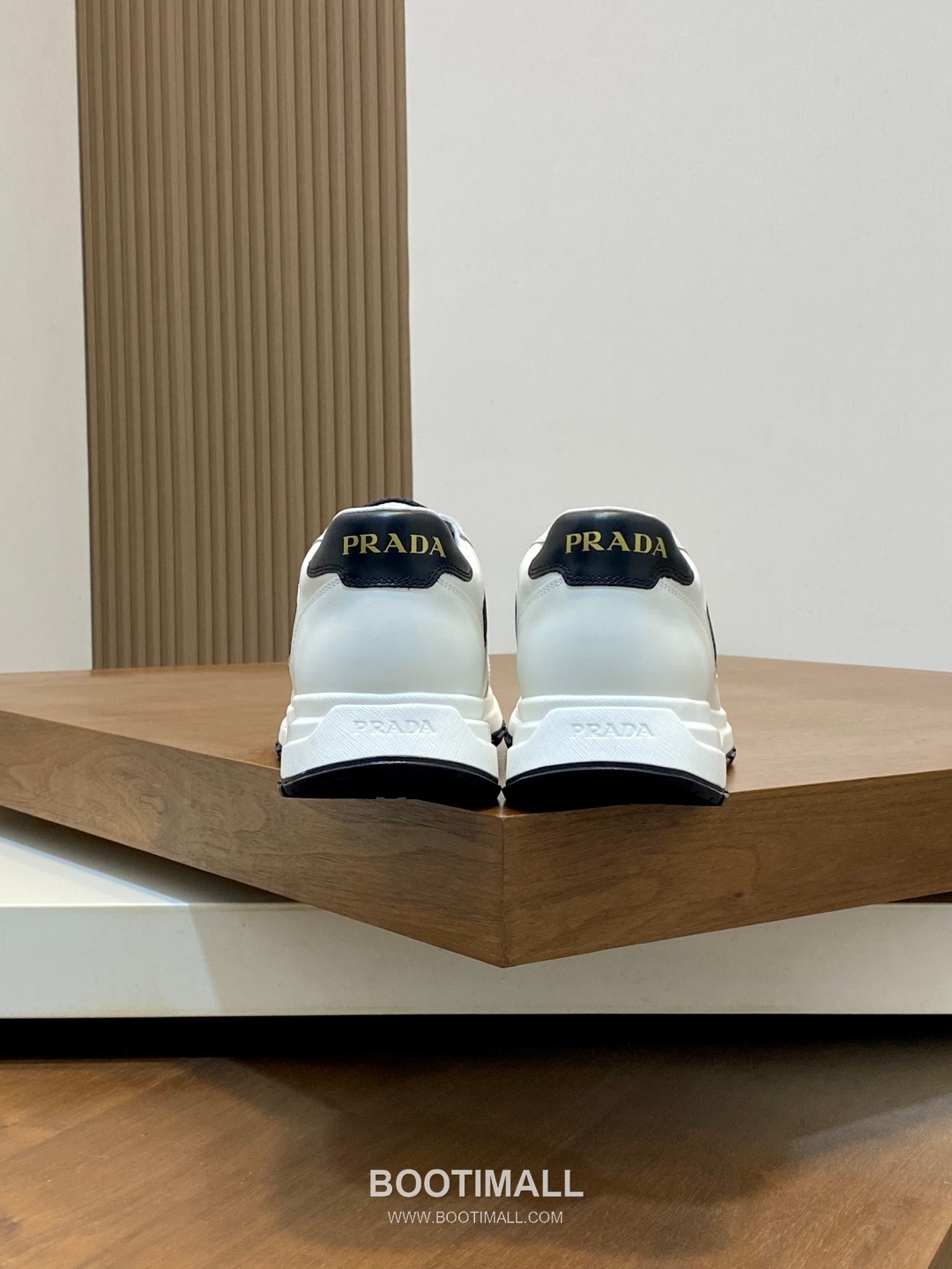 Prada Geometric Panel Runner Calfskin Mesh Khaki Sneakers 프라다 지오메트릭 패널 러너 송아지가죽 메쉬 카키 스니커즈 9