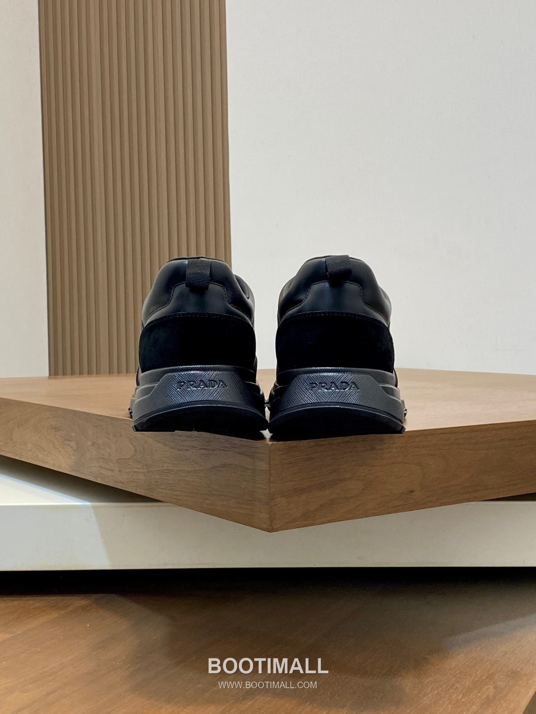 Prada Geometric Panel Runner Calfskin Mesh Khaki Sneakers 프라다 지오메트릭 패널 러너 송아지가죽 메쉬 카키 스니커즈 9