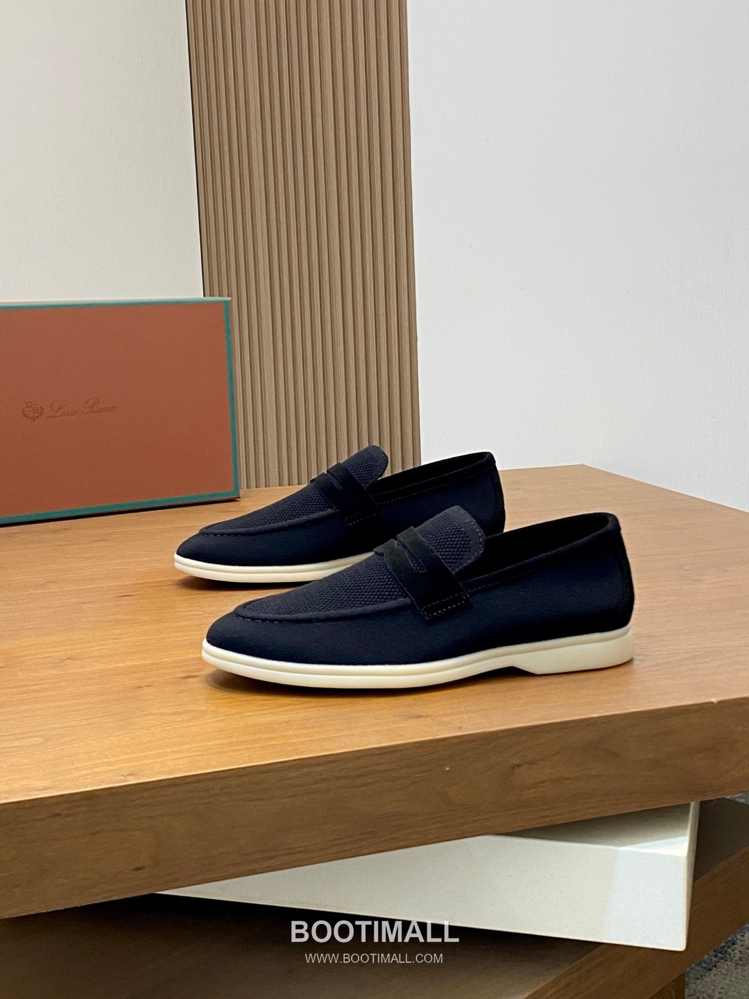 Loro Piana Wish Wool Knit Moccasin Wish Wool Blend Suede Light Grey Loafers 로로피아나 위시 울 니트 모카신 위시 울 블렌드 스웨이드 라이트 그레이 로퍼 4