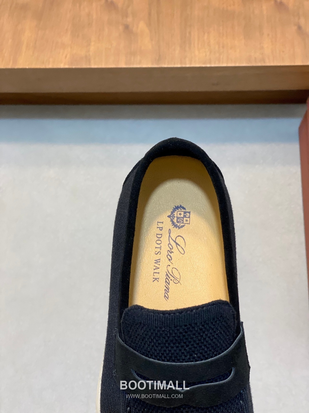 Loro Piana Wish Wool Knit Moccasin Wish Wool Blend Suede Light Grey Loafers 로로피아나 위시 울 니트 모카신 위시 울 블렌드 스웨이드 라이트 그레이 로퍼 8