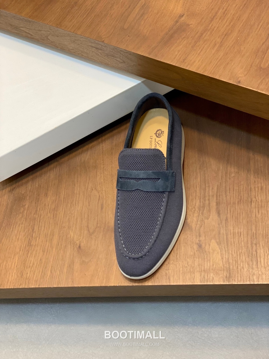 Loro Piana Wish Wool Knit Moccasin Wish Wool Blend Suede Light Grey Loafers 로로피아나 위시 울 니트 모카신 위시 울 블렌드 스웨이드 라이트 그레이 로퍼 7