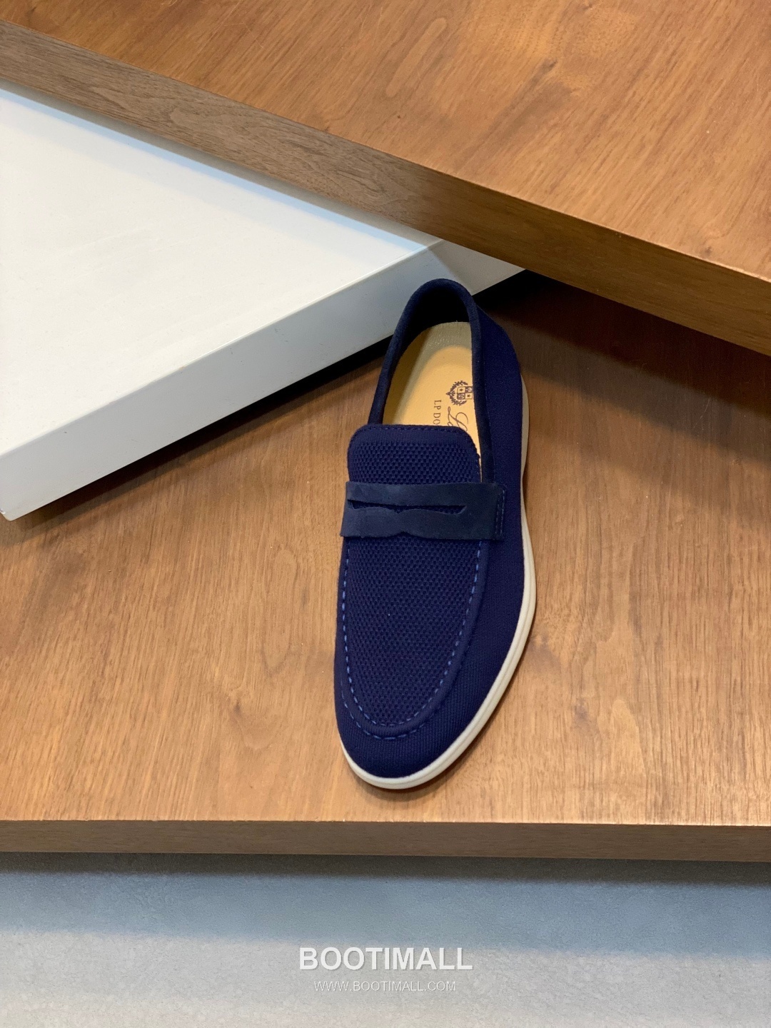 Loro Piana Wish Wool Knit Moccasin Wish Wool Blend Suede Light Grey Loafers 로로피아나 위시 울 니트 모카신 위시 울 블렌드 스웨이드 라이트 그레이 로퍼 7