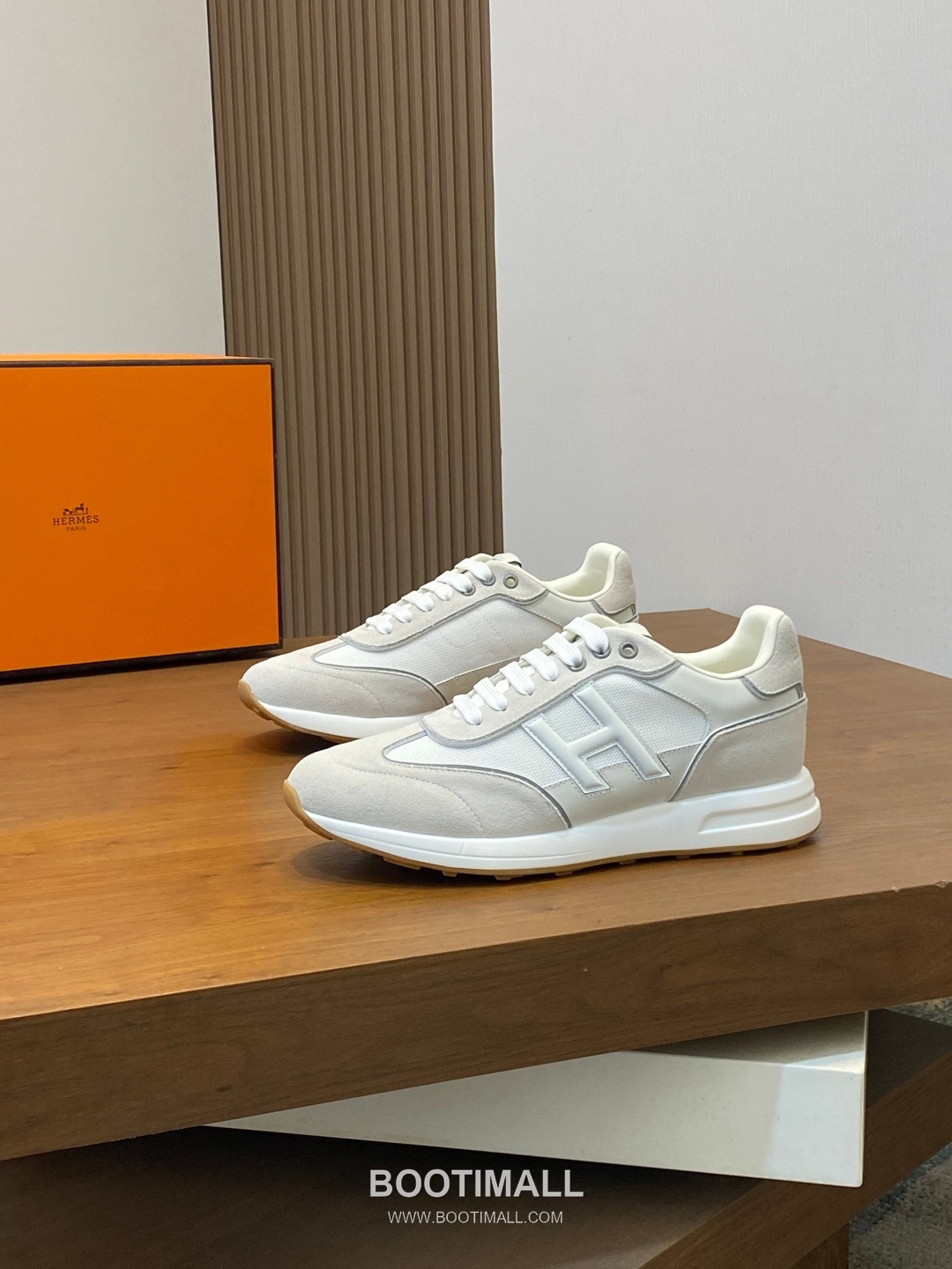 Hermes Suede Mesh Trainer Suede Leather Mesh Beige Sneakers 에르메스 스웨이드 메쉬 트레이너 스웨이드 레더 메쉬 베이지 스니커즈 3