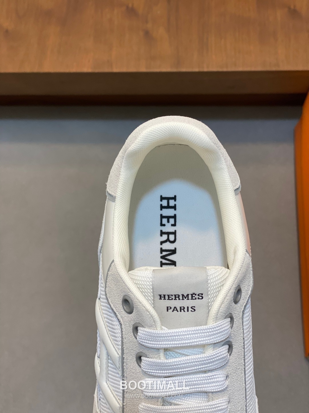 Hermes Suede Mesh Trainer Suede Leather Mesh Beige Sneakers 에르메스 스웨이드 메쉬 트레이너 스웨이드 레더 메쉬 베이지 스니커즈 7