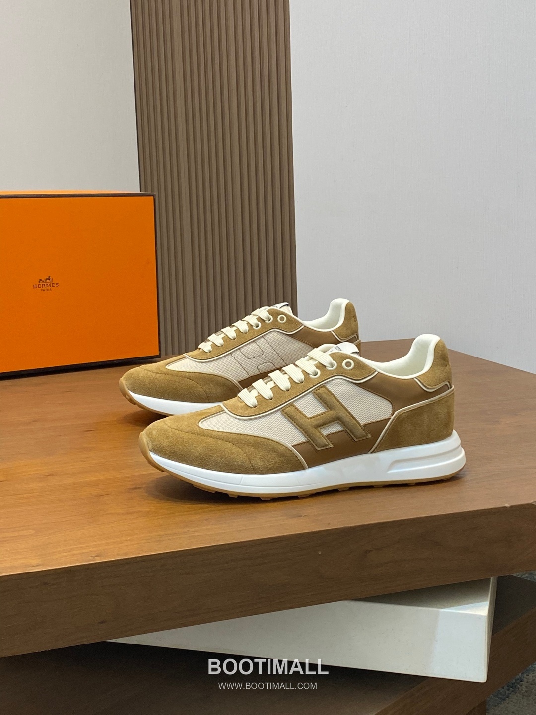 Hermes Suede Mesh Trainer Suede Leather Mesh Beige Sneakers 에르메스 스웨이드 메쉬 트레이너 스웨이드 레더 메쉬 베이지 스니커즈 3