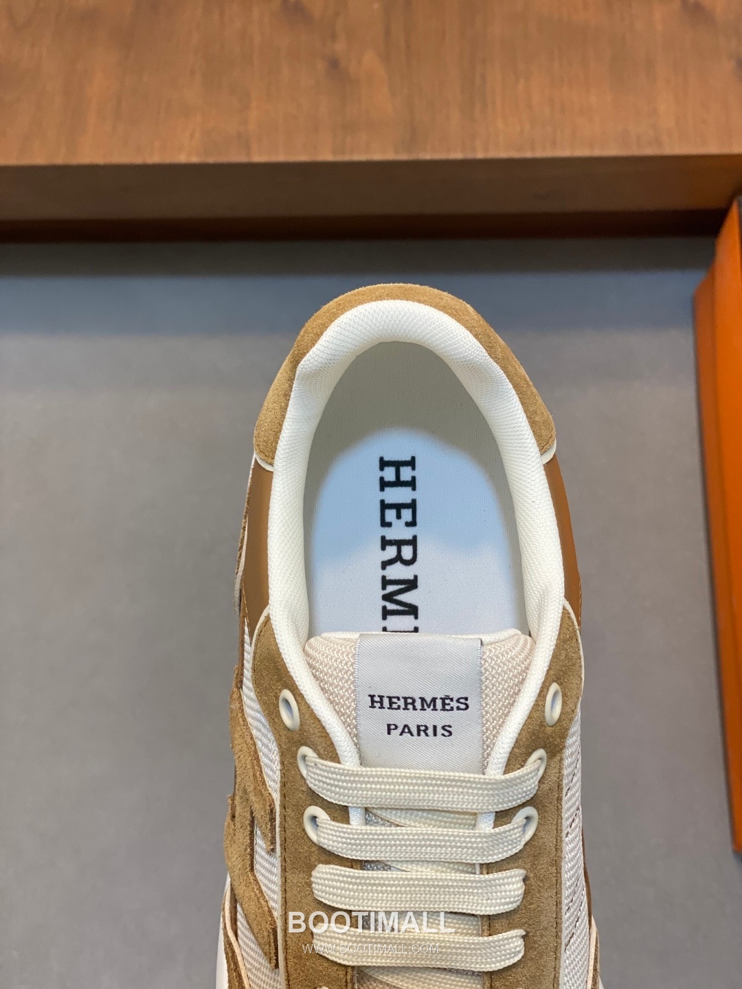 Hermes Suede Mesh Trainer Suede Leather Mesh Beige Sneakers 에르메스 스웨이드 메쉬 트레이너 스웨이드 레더 메쉬 베이지 스니커즈 7