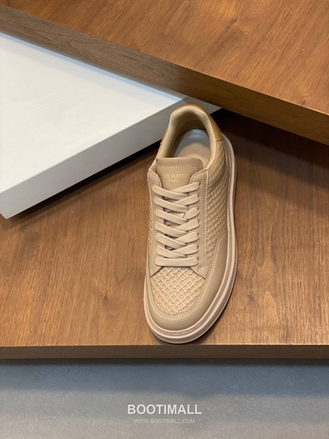 Louis Vuitton Monogram Perforated Low Sneaker Calfskin Leather Green Sneakers 루이비통 모노그램 펀칭 로우 스니커즈 송아지가죽 그린 -4 6