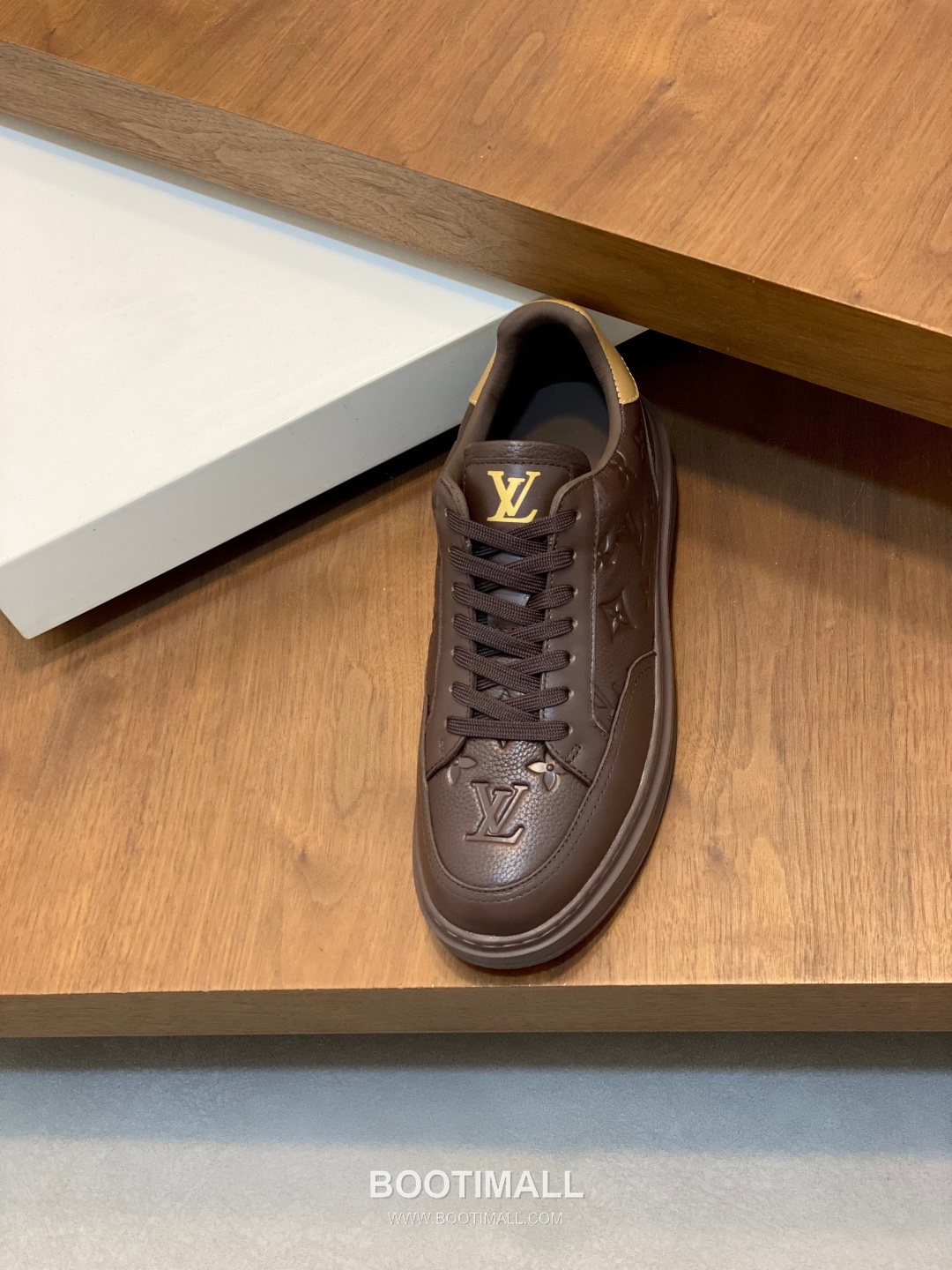 Louis Vuitton Monogram Perforated Low Sneaker Calfskin Leather Green Sneakers 루이비통 모노그램 펀칭 로우 스니커즈 송아지가죽 그린 -4 6