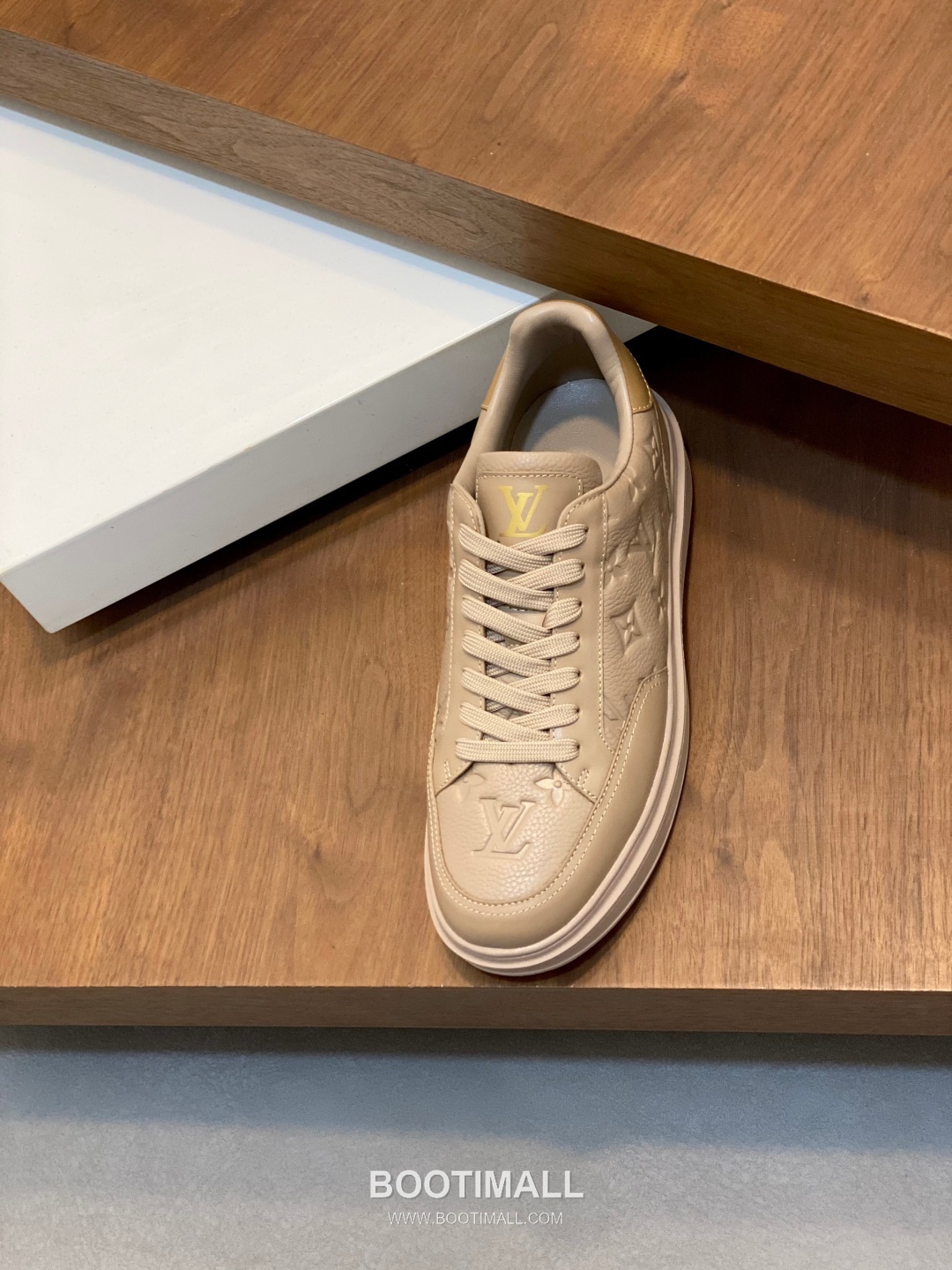 Louis Vuitton Monogram Perforated Low Sneaker Calfskin Leather Green Sneakers 루이비통 모노그램 펀칭 로우 스니커즈 송아지가죽 그린 -4 6