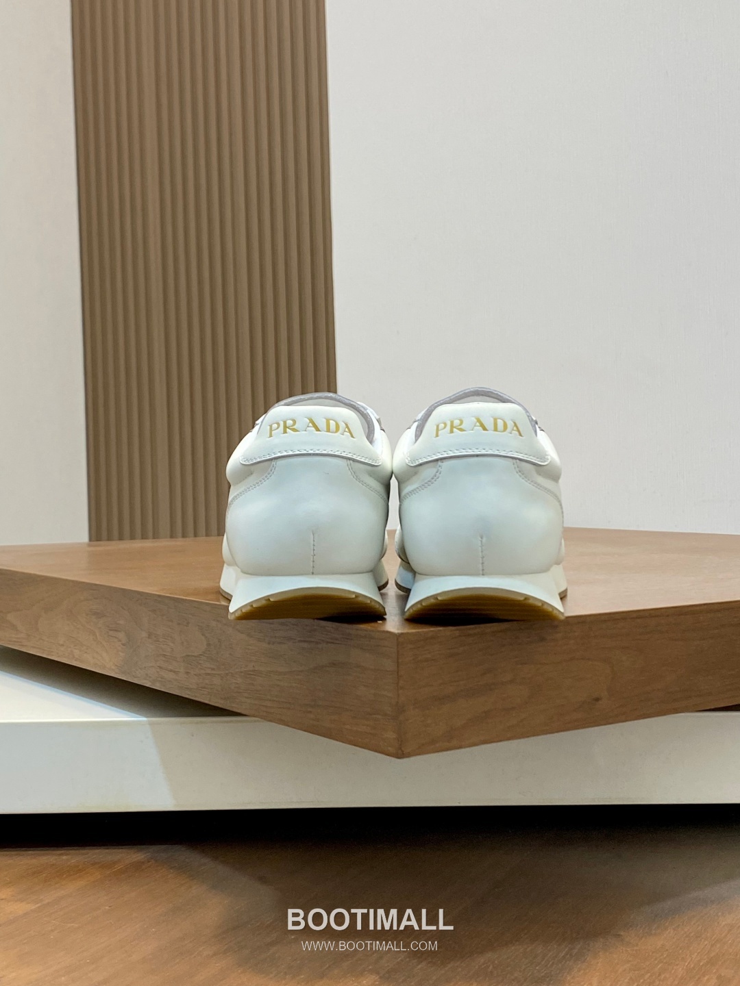 Prada Geometric Stitch Low Sneaker Calf Leather Nylon Black Sneakers 프라다 지오메트릭 스티치 로우 스니커즈 소가죽 나일론 블랙 8