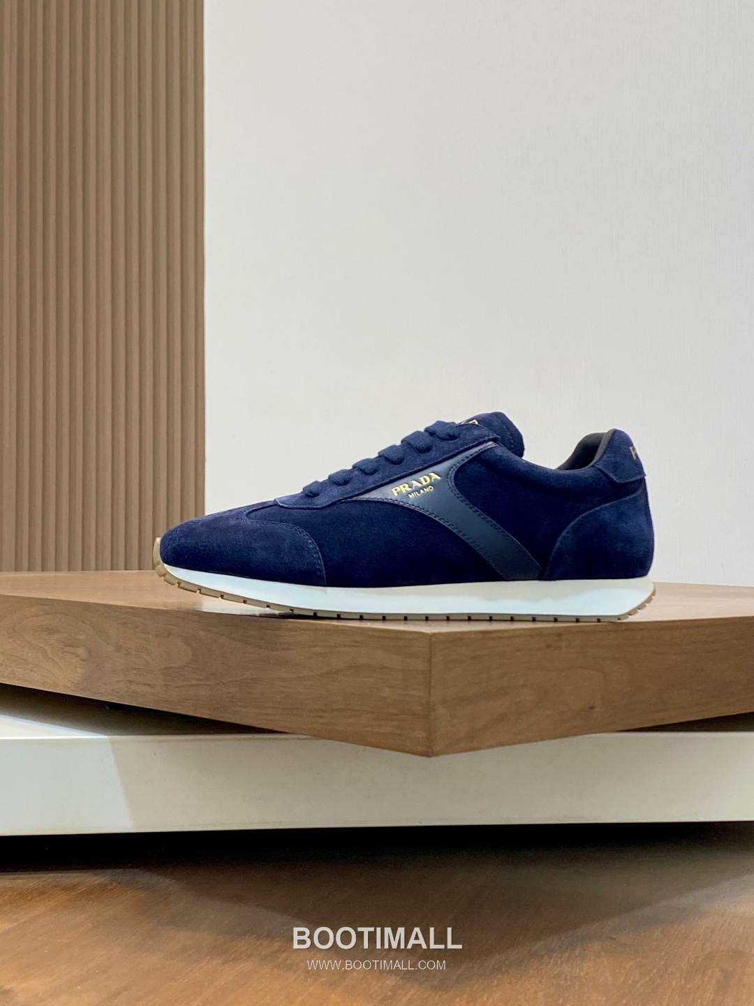 Prada Geometric Stitch Low Sneaker Calf Leather Nylon Black Sneakers 프라다 지오메트릭 스티치 로우 스니커즈 소가죽 나일론 블랙 2