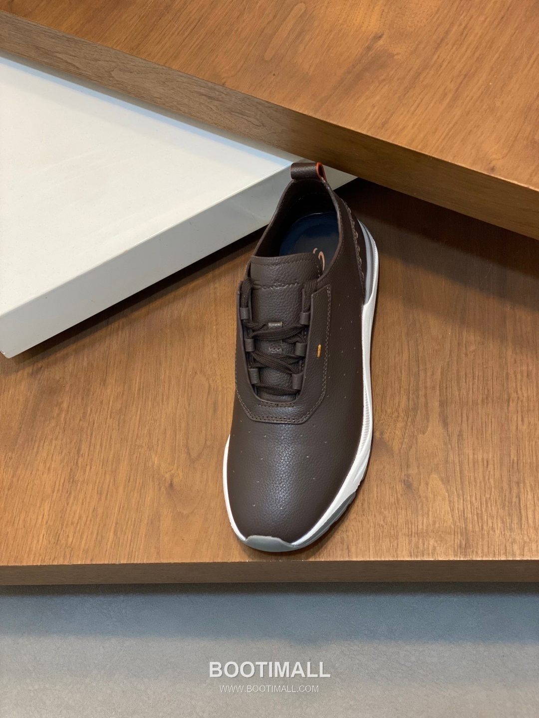 Santoni Calf Leather Low Top Sneaker 산토니 카프 레더 로우탑 스니커즈 6