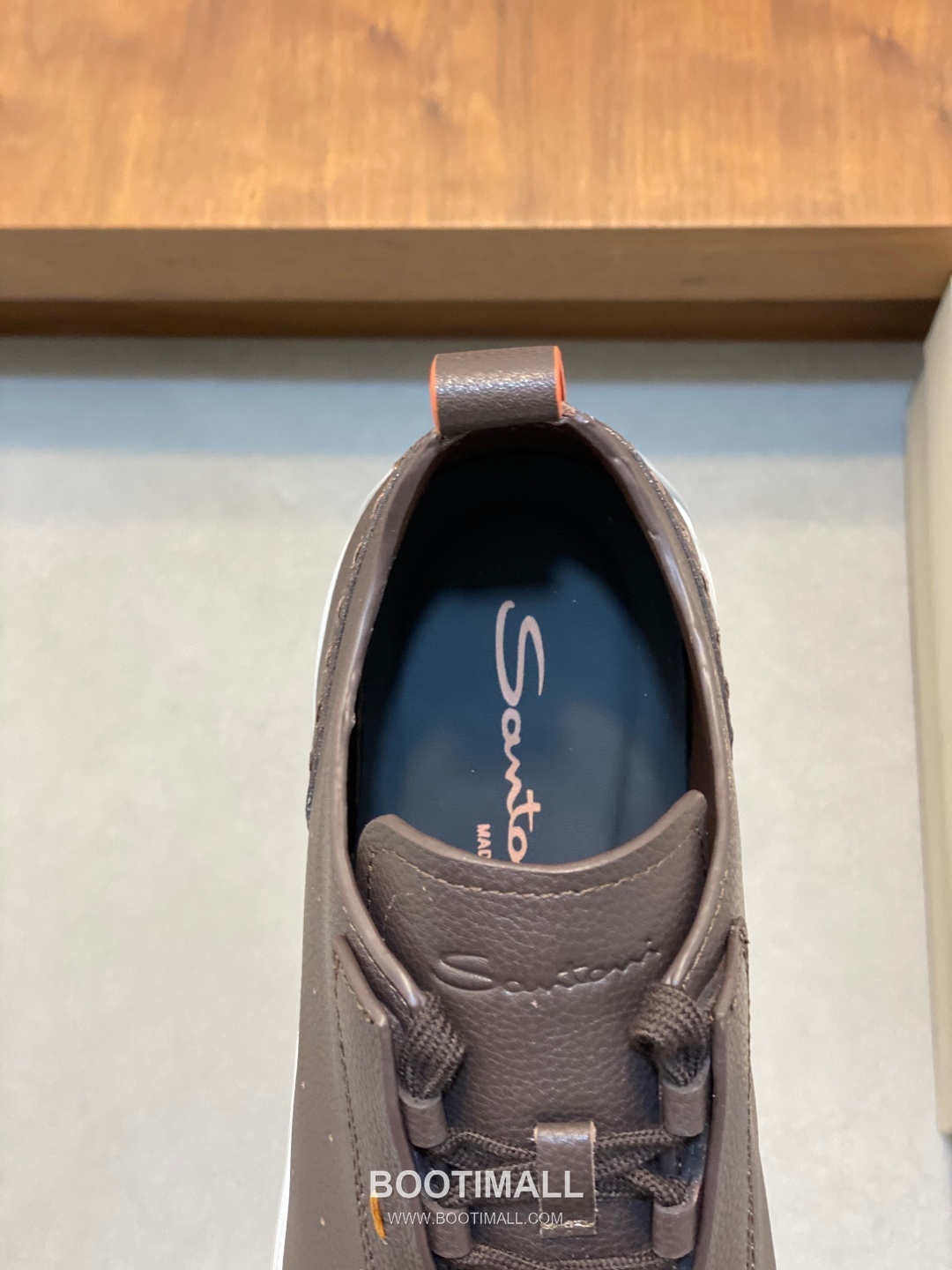 Santoni Calf Leather Low Top Sneaker 산토니 카프 레더 로우탑 스니커즈 7