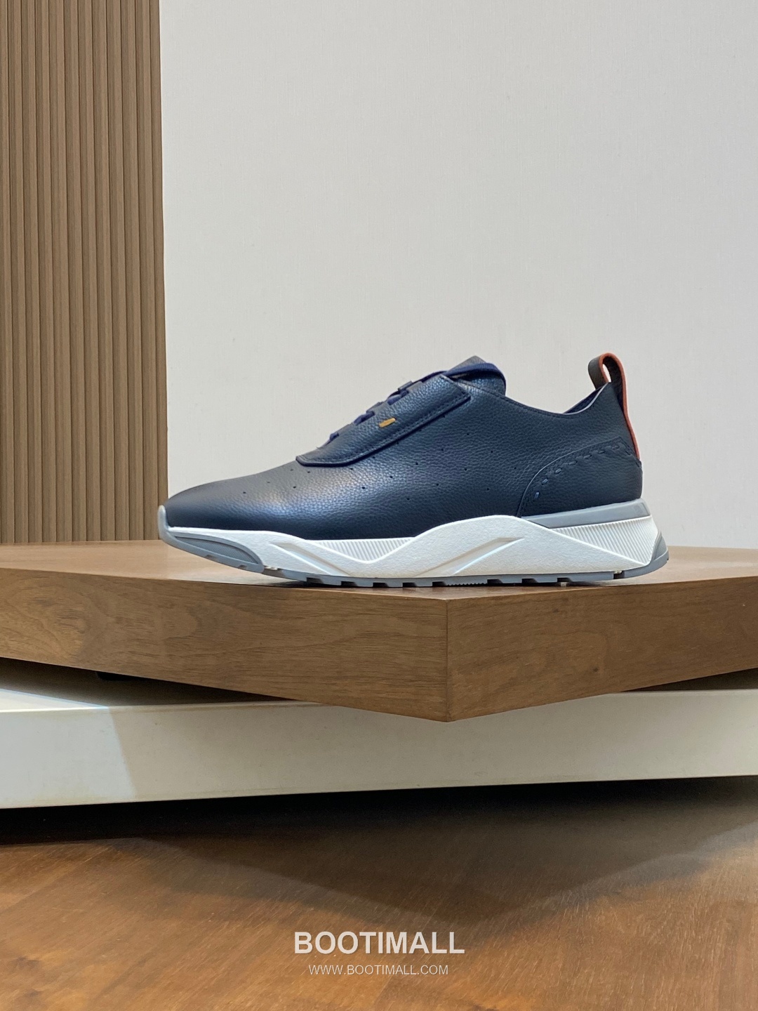 Santoni Calf Leather Low Top Sneaker 산토니 카프 레더 로우탑 스니커즈 2