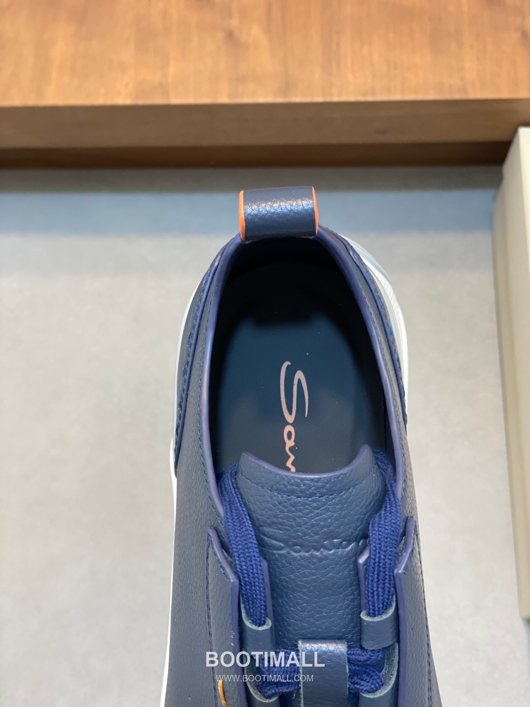 Santoni Calf Leather Low Top Sneaker 산토니 카프 레더 로우탑 스니커즈 7