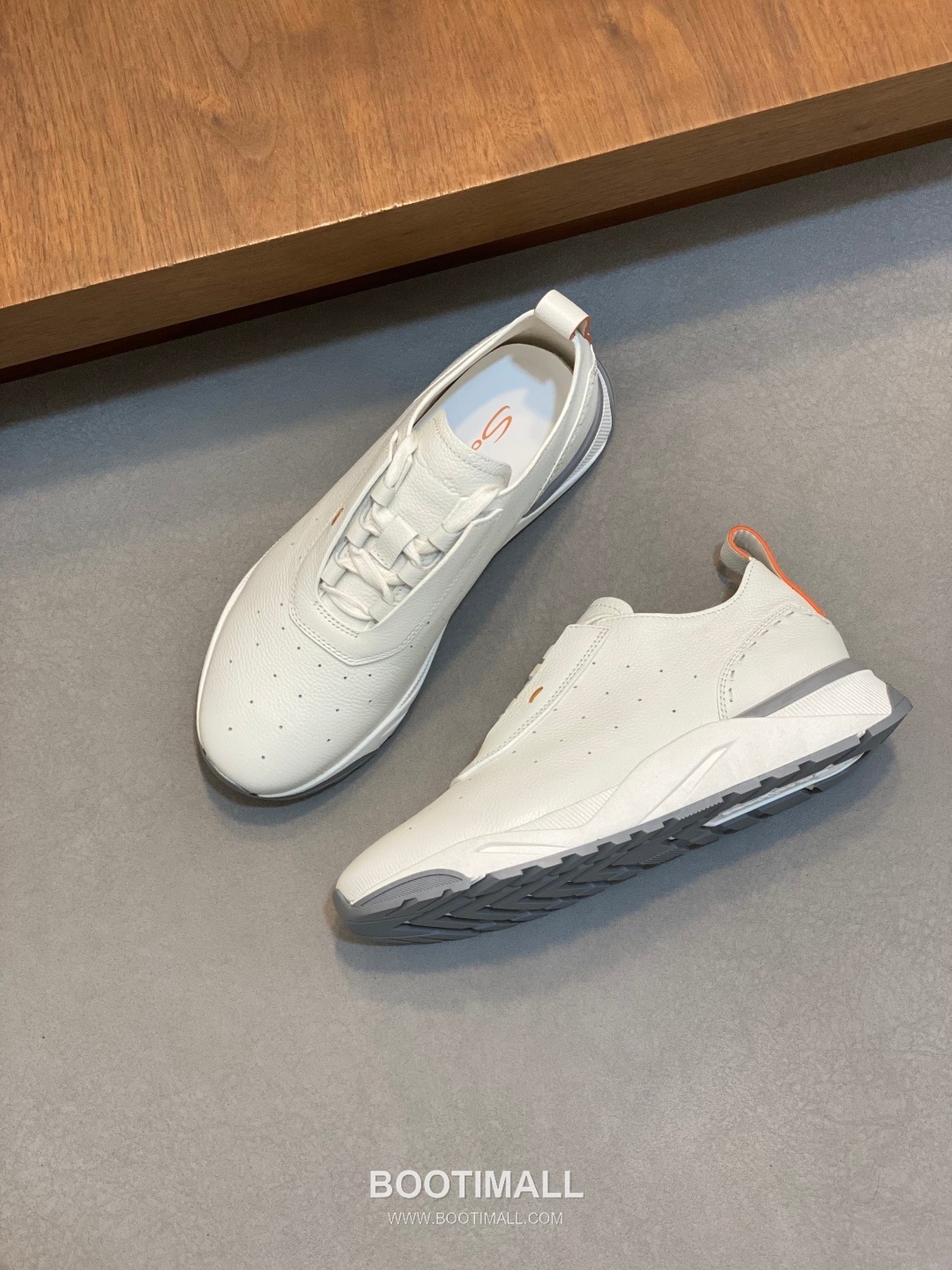 Santoni Calf Leather Low Top Sneaker 산토니 카프 레더 로우탑 스니커즈 5