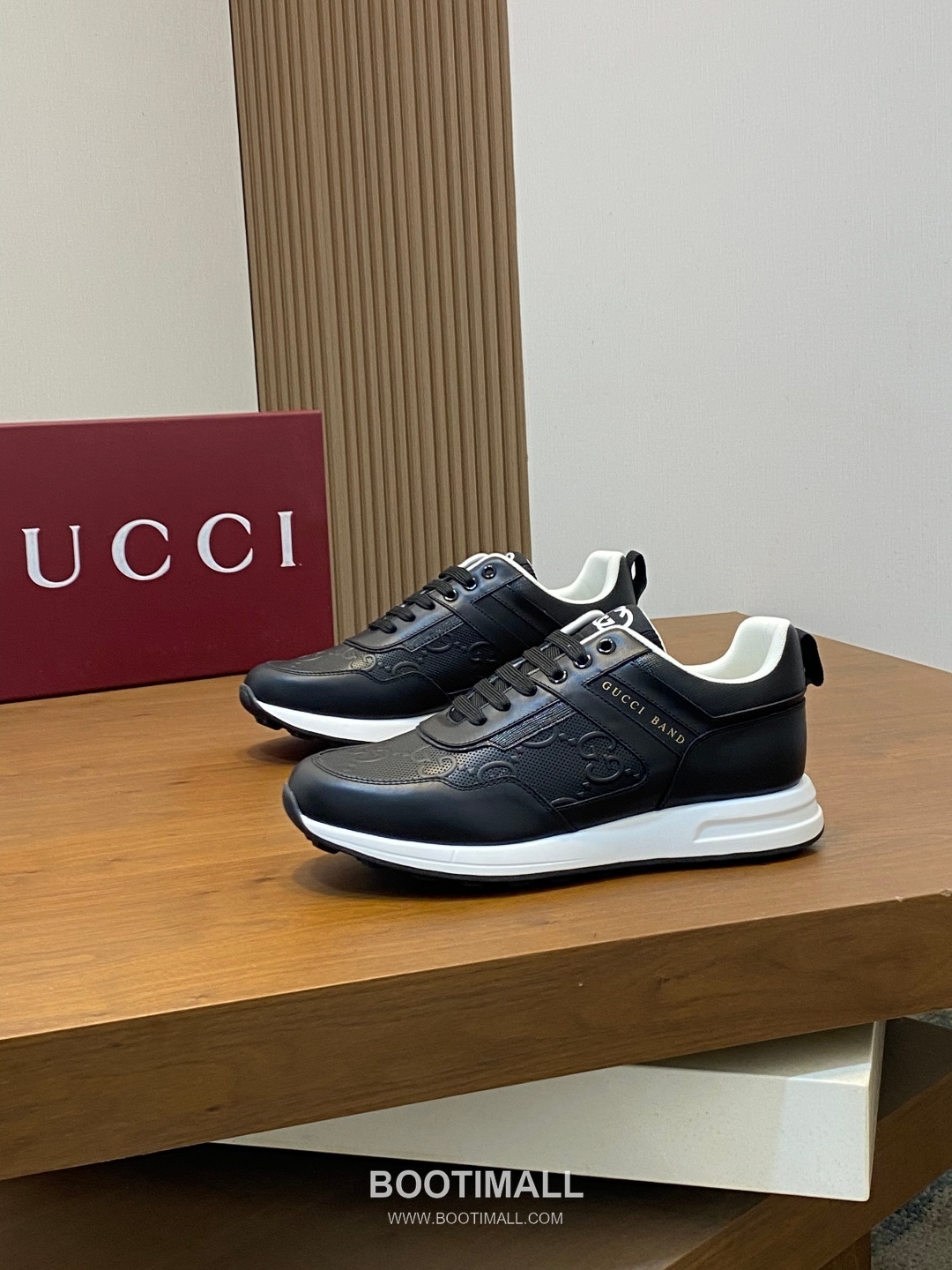 Gucci Signature Panel Low Sneaker Calfskin Fabric Brown Sneakers 구찌 시그니처 패널 로우 스니커즈 송아지가죽 패브릭 브라운 3