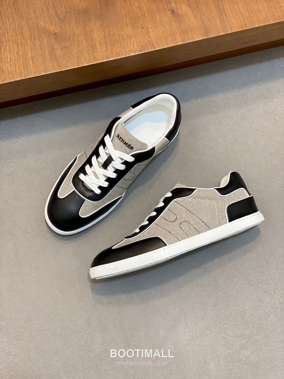 Hermes Smooth Calf Canvas Trainer Calfskin Canvas White Sneakers 에르메스 스무스 카프 캔버스 트레이너 카프스킨 캔버스 화이트 스니커즈 5