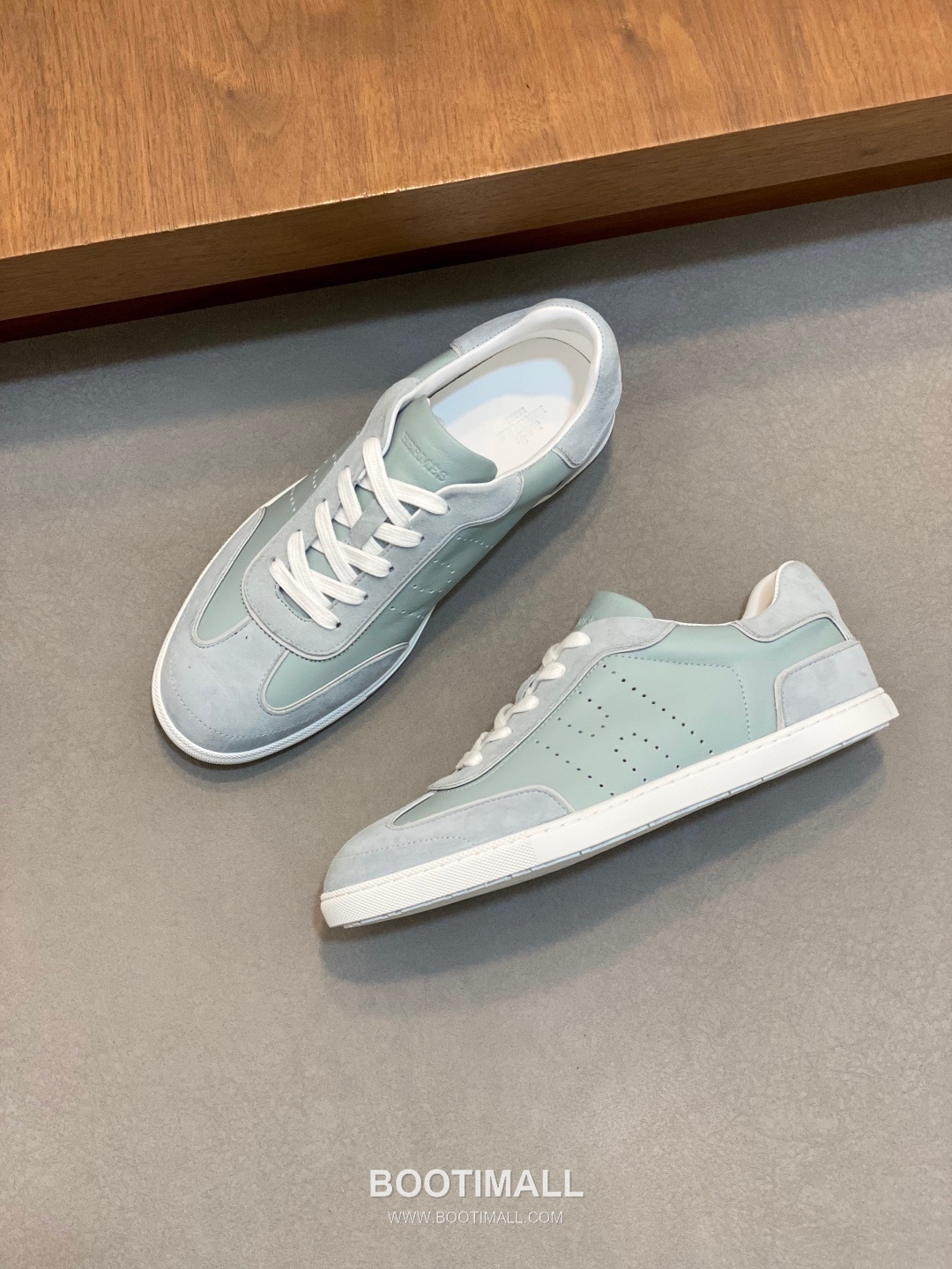 Hermes Smooth Calf Canvas Trainer Calfskin Canvas White Sneakers 에르메스 스무스 카프 캔버스 트레이너 카프스킨 캔버스 화이트 스니커즈 5