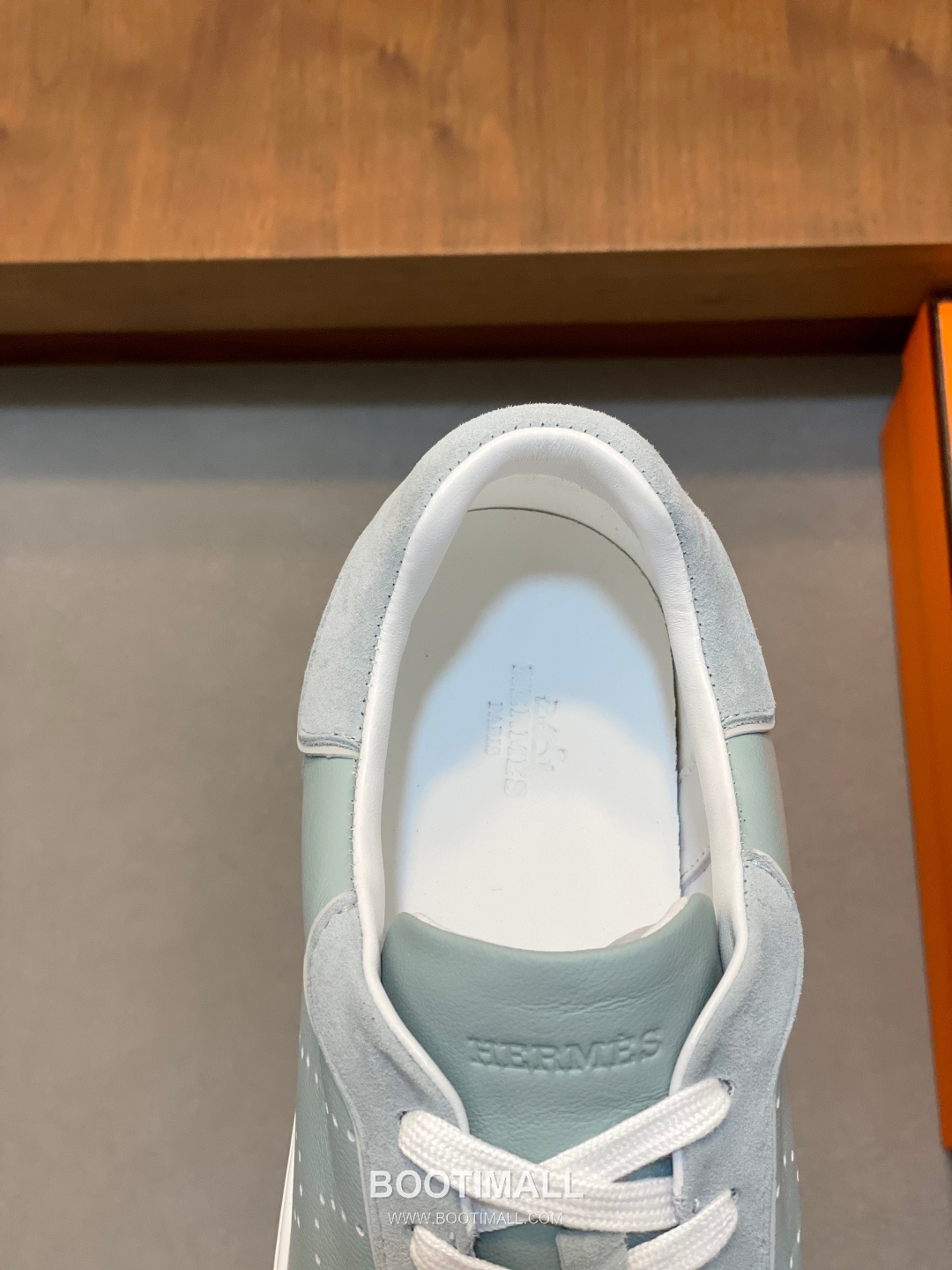 Hermes Smooth Calf Canvas Trainer Calfskin Canvas White Sneakers 에르메스 스무스 카프 캔버스 트레이너 카프스킨 캔버스 화이트 스니커즈 7