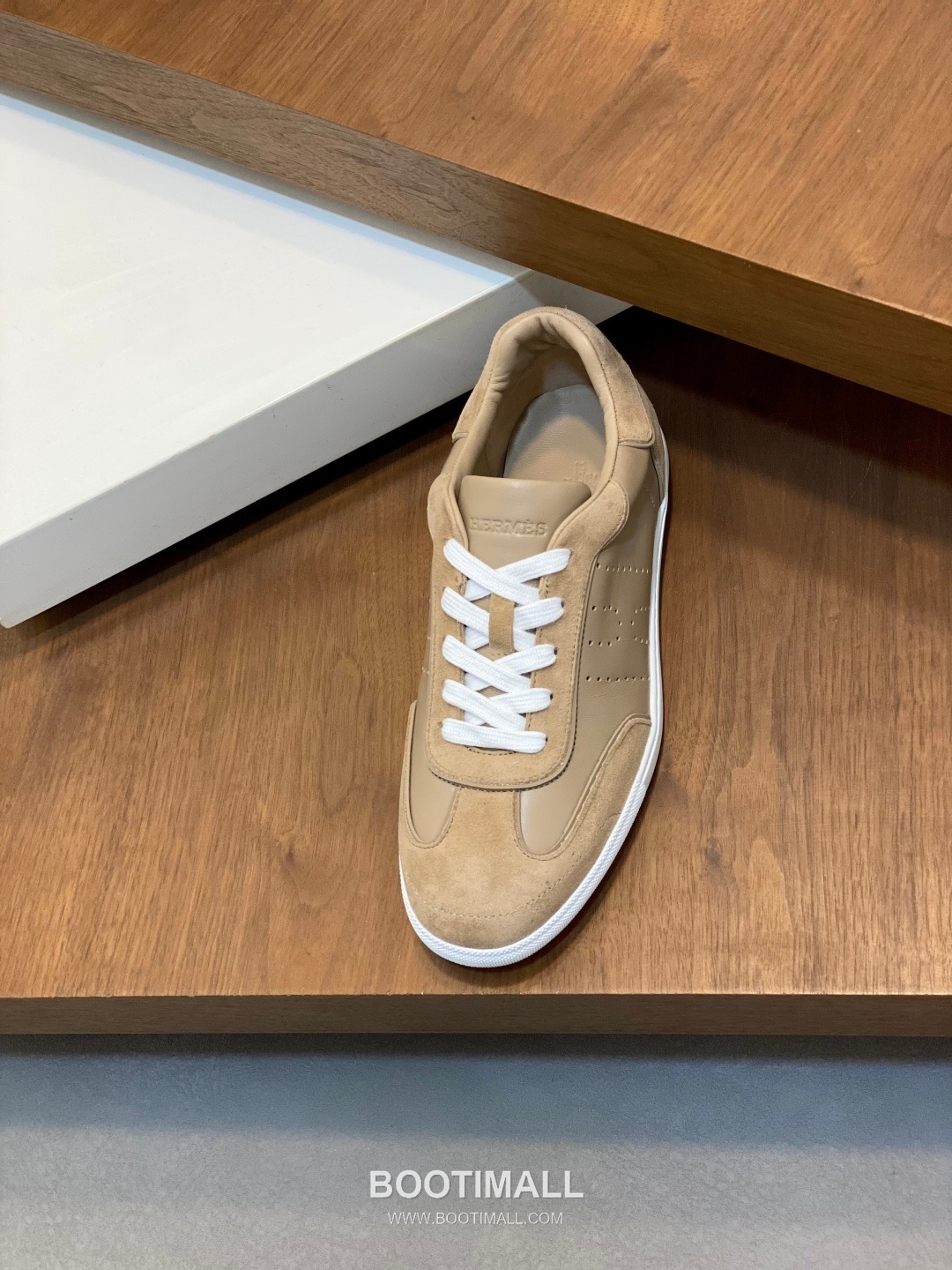 Hermes Smooth Calf Canvas Trainer Calfskin Canvas White Sneakers 에르메스 스무스 카프 캔버스 트레이너 카프스킨 캔버스 화이트 스니커즈 6