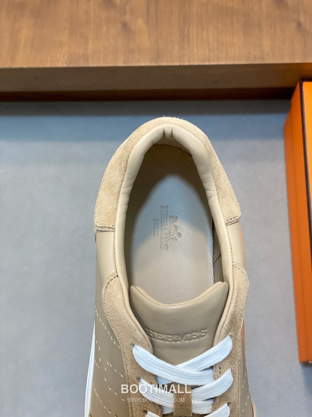 Hermes Smooth Calf Canvas Trainer Calfskin Canvas White Sneakers 에르메스 스무스 카프 캔버스 트레이너 카프스킨 캔버스 화이트 스니커즈 7