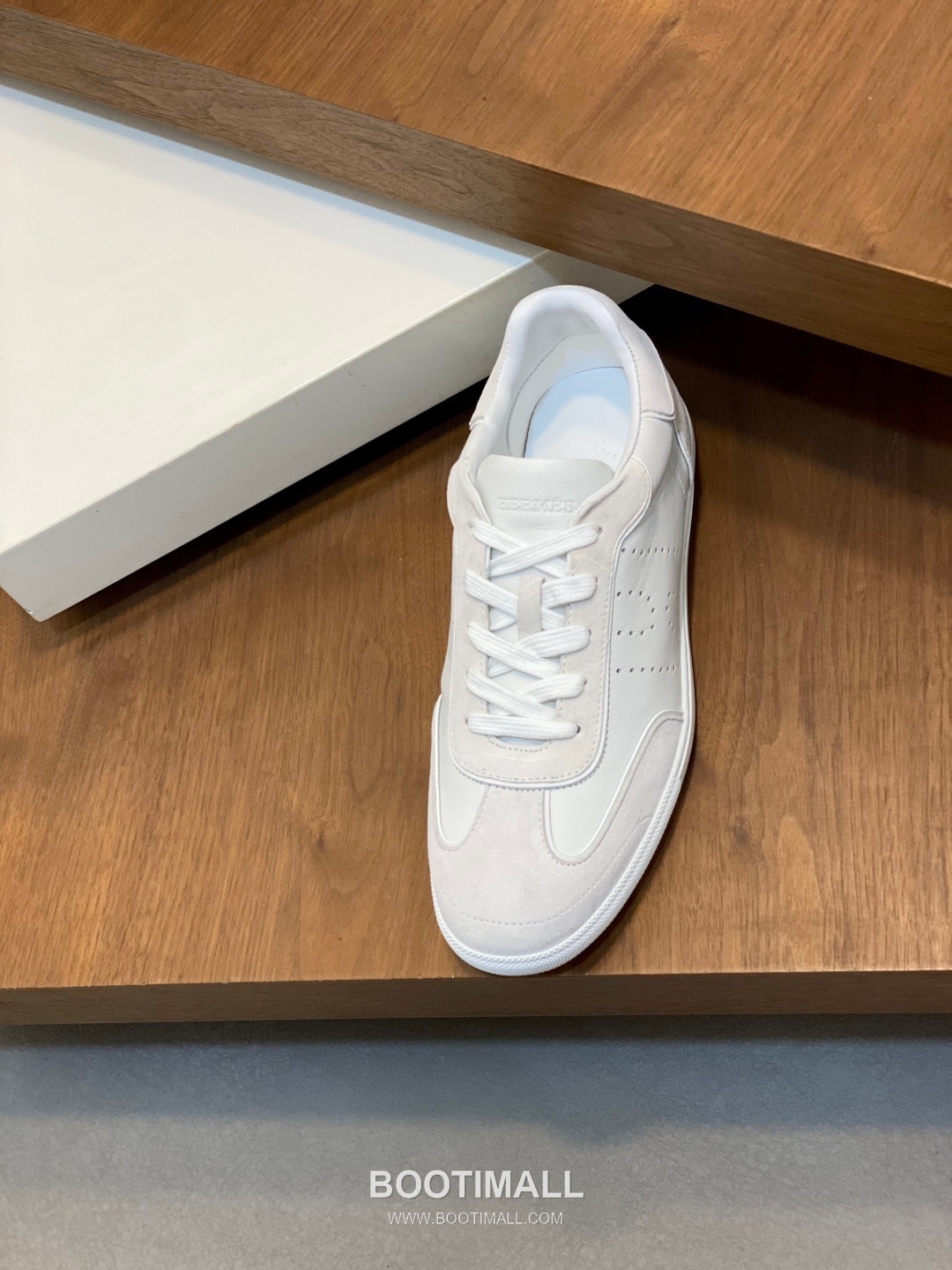 Hermes Smooth Calf Canvas Trainer Calfskin Canvas White Sneakers 에르메스 스무스 카프 캔버스 트레이너 카프스킨 캔버스 화이트 스니커즈 6
