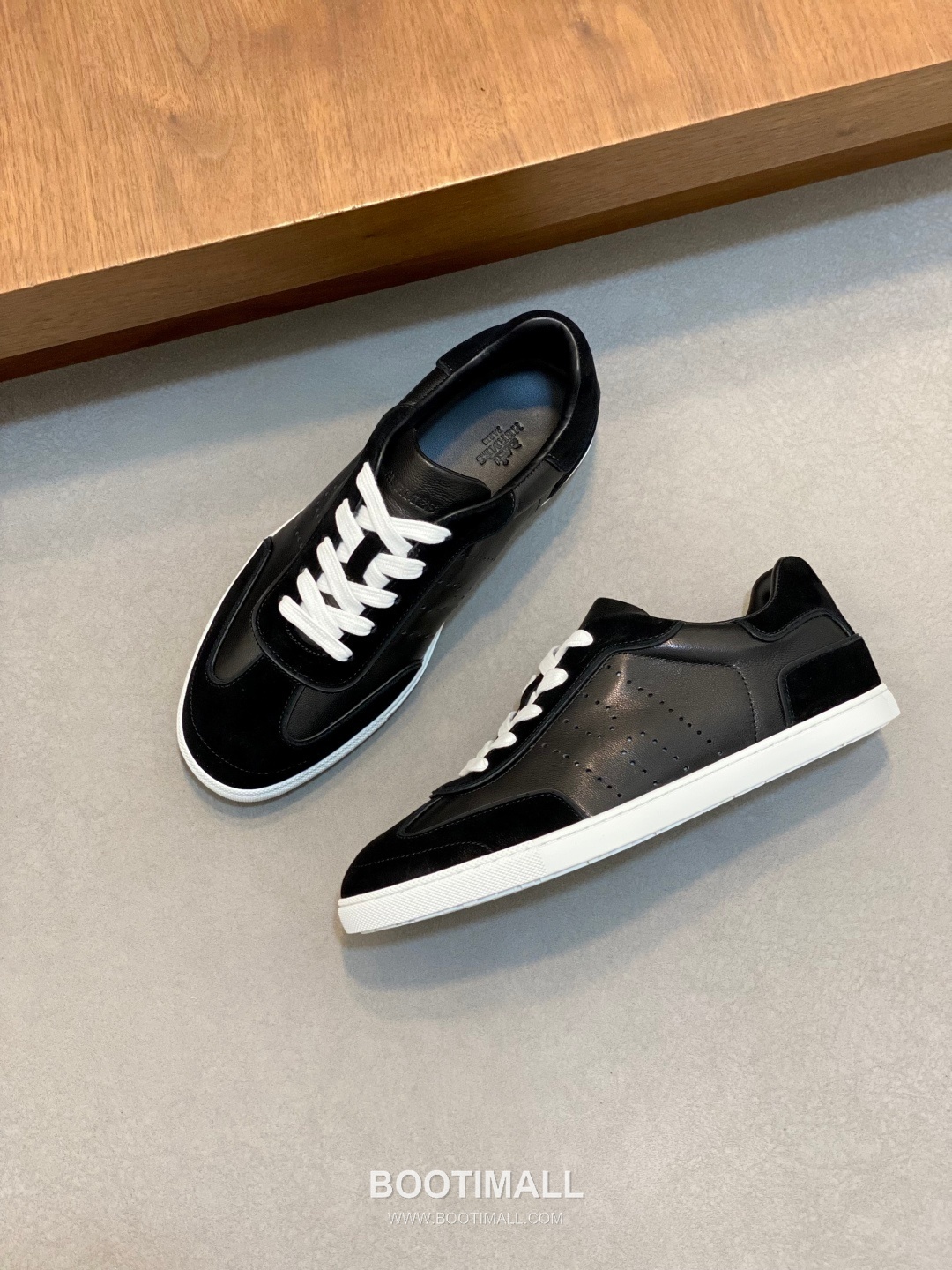 Hermes Smooth Calf Canvas Trainer Calfskin Canvas White Sneakers 에르메스 스무스 카프 캔버스 트레이너 카프스킨 캔버스 화이트 스니커즈 5