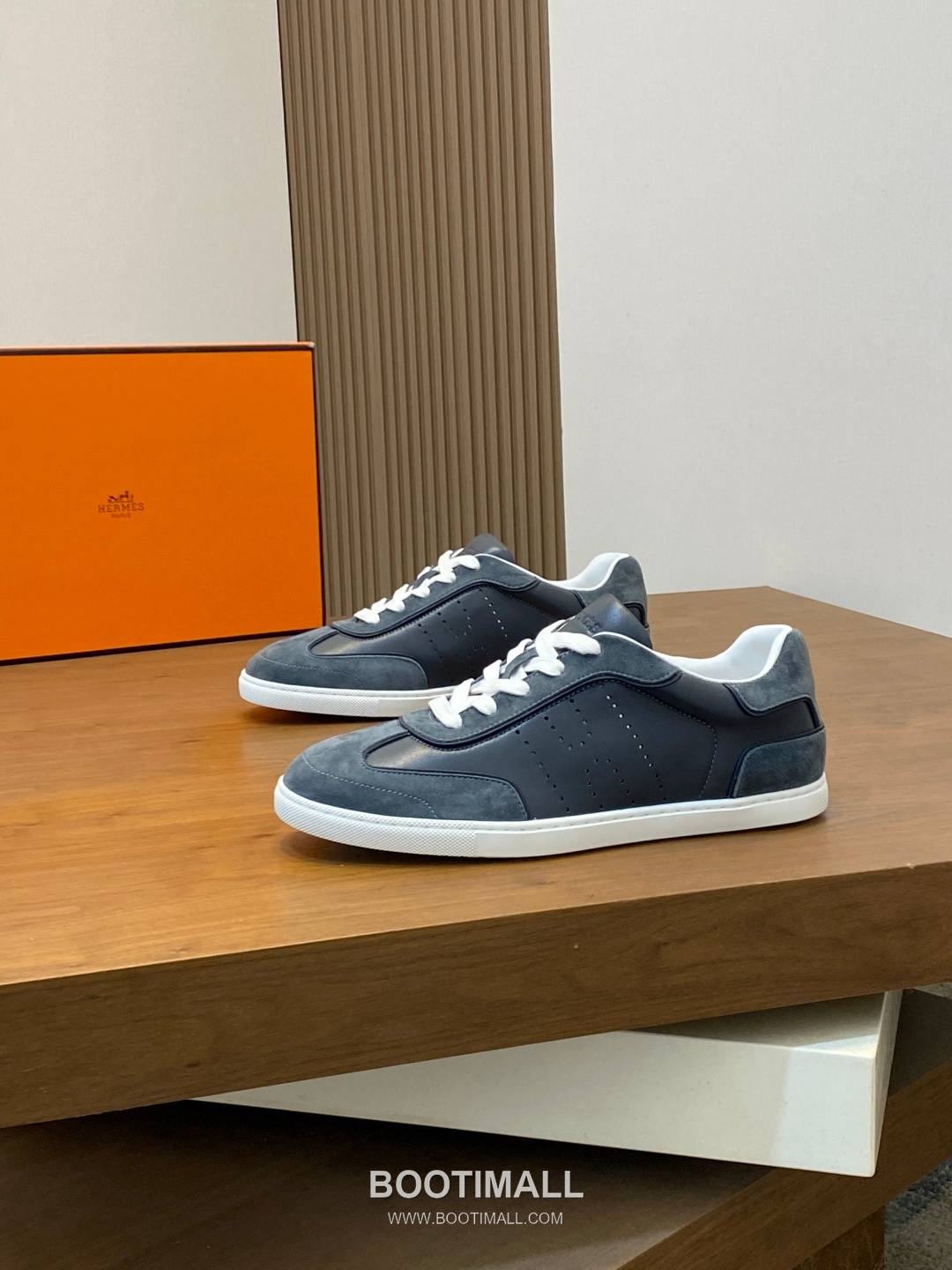 Hermes Smooth Calf Canvas Trainer Calfskin Canvas White Sneakers 에르메스 스무스 카프 캔버스 트레이너 카프스킨 캔버스 화이트 스니커즈 3