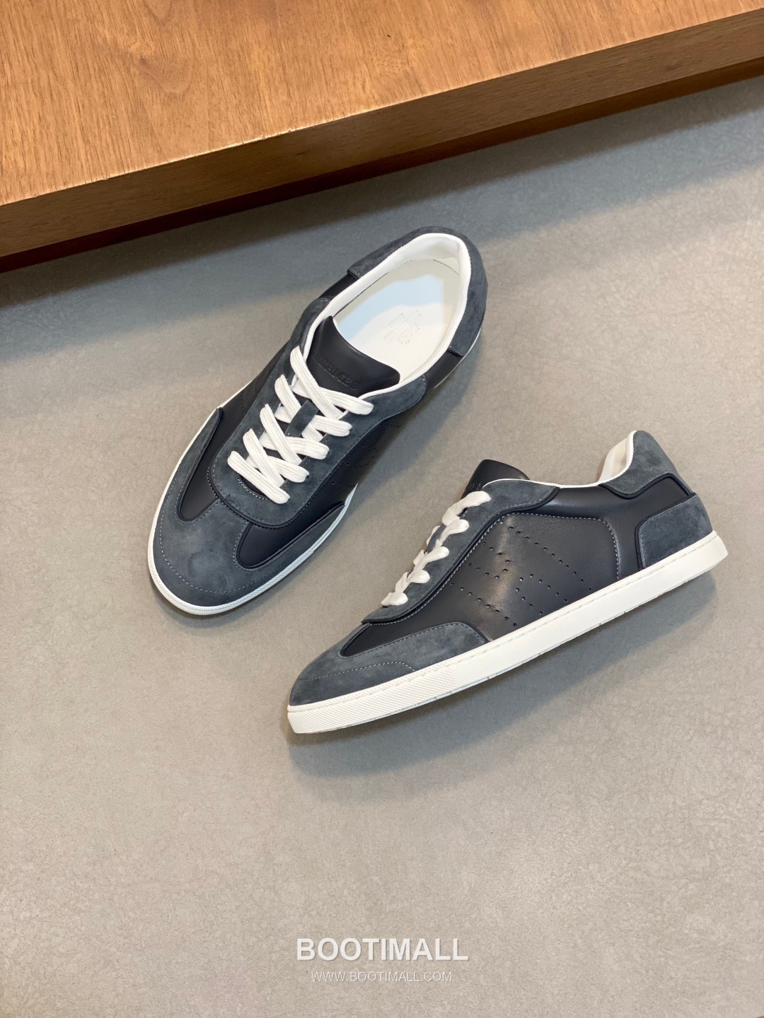 Hermes Smooth Calf Canvas Trainer Calfskin Canvas White Sneakers 에르메스 스무스 카프 캔버스 트레이너 카프스킨 캔버스 화이트 스니커즈 5