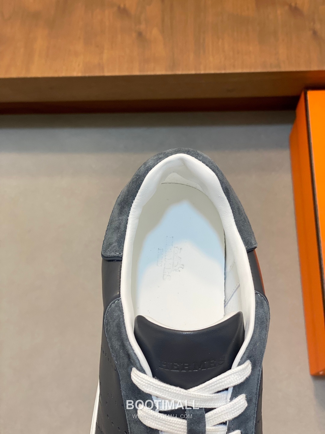Hermes Smooth Calf Canvas Trainer Calfskin Canvas White Sneakers 에르메스 스무스 카프 캔버스 트레이너 카프스킨 캔버스 화이트 스니커즈 7