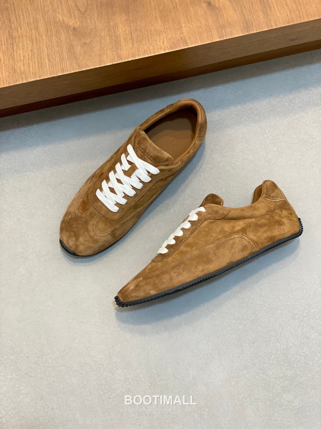 Hermes Master Suede Trainer Suede Goatskin Beige Sneakers 에르메스 마스터 스웨이드 트레이너 스웨이드 산양가죽 베이지 스니커즈 5