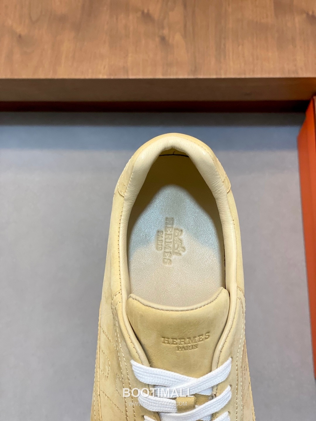 Hermes Master Suede Trainer Suede Goatskin Beige Sneakers 에르메스 마스터 스웨이드 트레이너 스웨이드 산양가죽 베이지 스니커즈 7