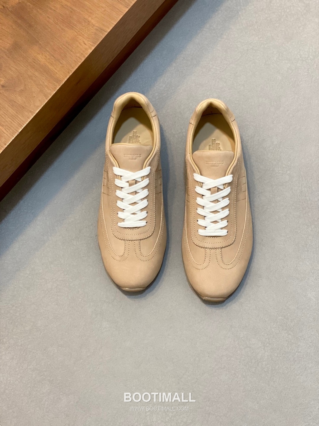 Hermes Master Suede Trainer Suede Goatskin Beige Sneakers 에르메스 마스터 스웨이드 트레이너 스웨이드 산양가죽 베이지 스니커즈 1