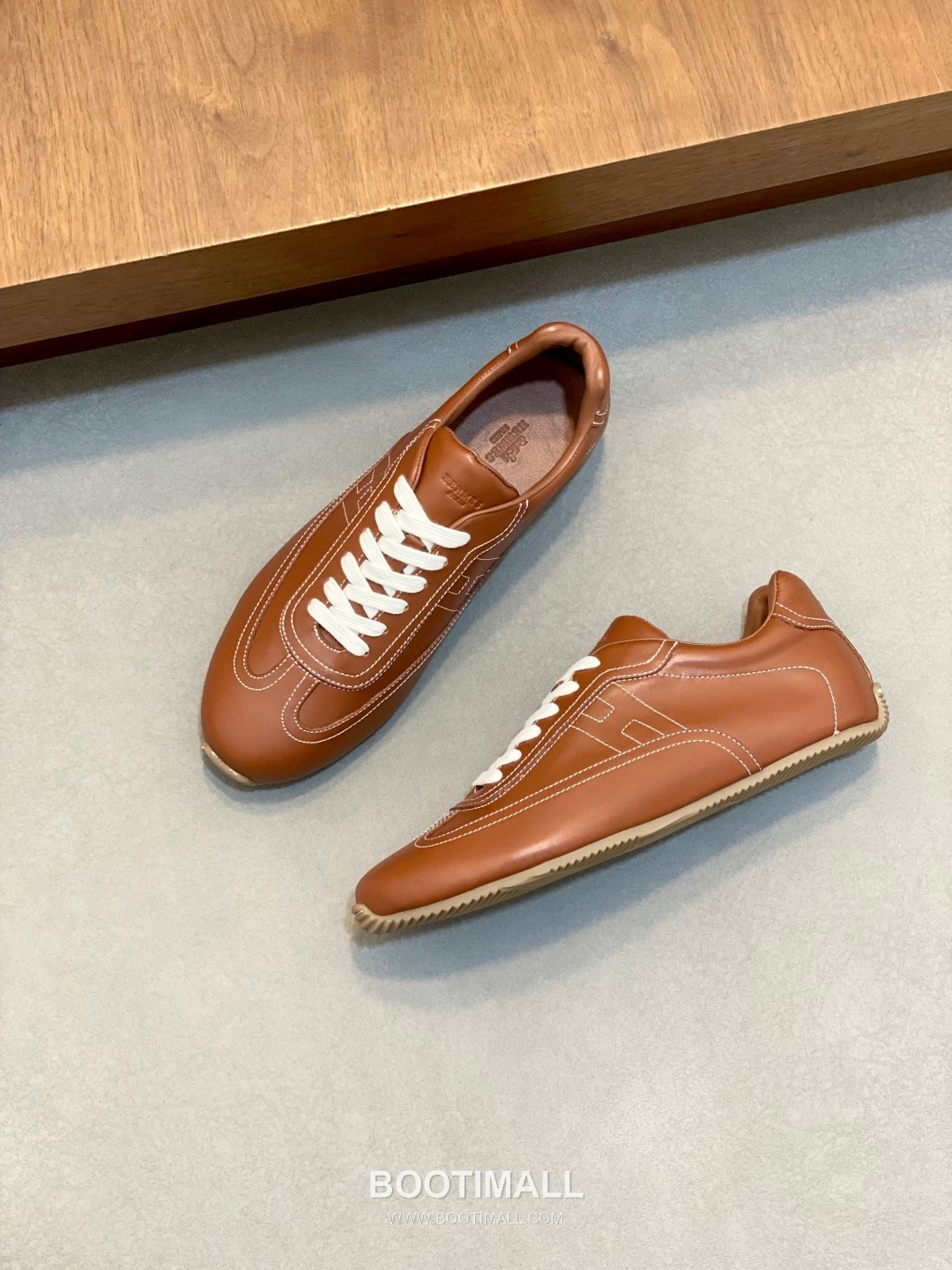 Hermes Master Suede Trainer Suede Goatskin Beige Sneakers 에르메스 마스터 스웨이드 트레이너 스웨이드 산양가죽 베이지 스니커즈 5