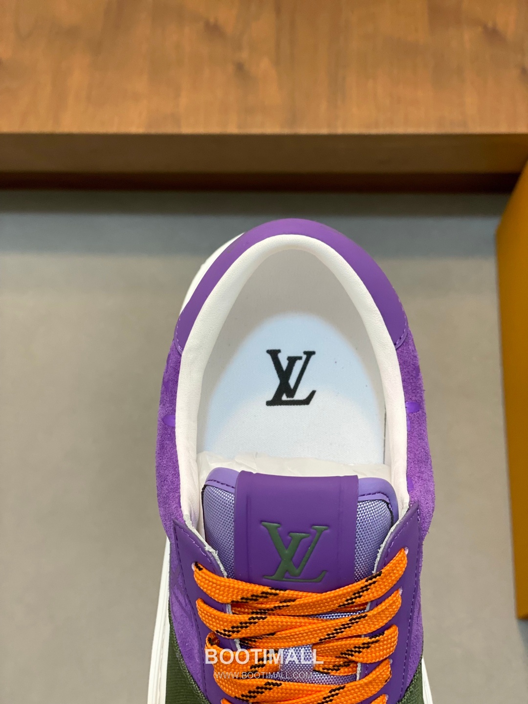 Louis Vuitton Grain Calfskin Napa Trainer Grain Calfskin Napa Leather TPU Sneakers 루이비통 그레인 송아지 나파 트레이너 그레인 송아지 가죽 나파 레더 TPU 스니커즈 7