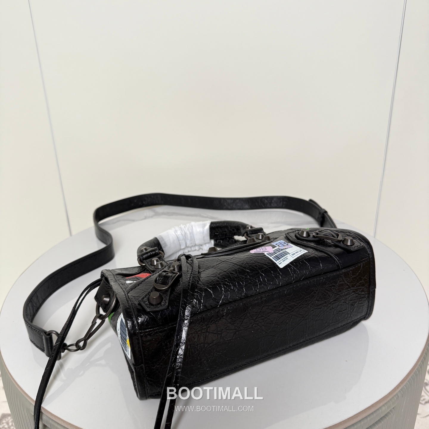 Balenciaga Le City Patch Print Small Shoulder Bag 발렌시아가 르 시티 패치 프린트 스몰 숄더백 23cm 16