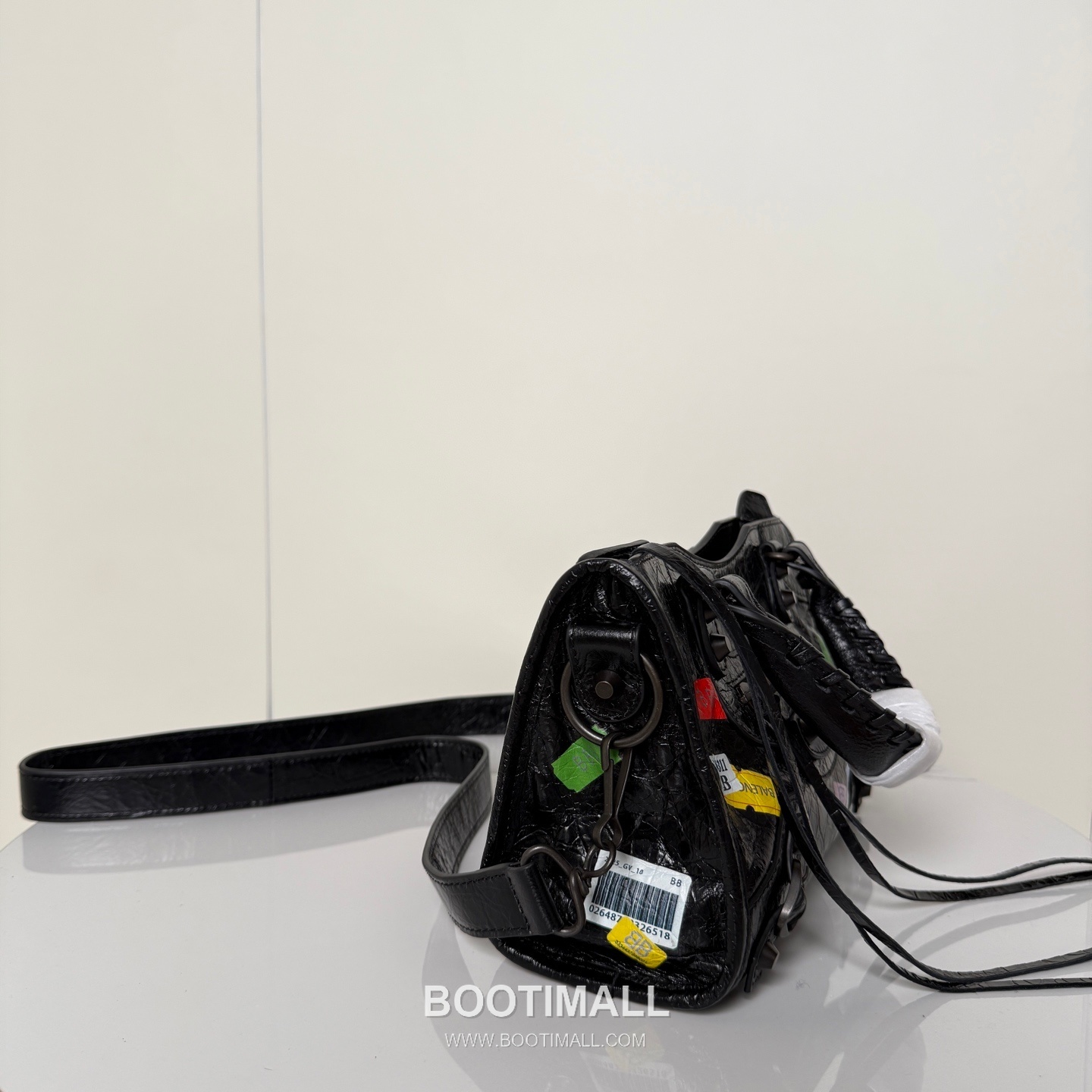 Balenciaga Le City Patch Print Small Shoulder Bag 발렌시아가 르 시티 패치 프린트 스몰 숄더백 23cm 18