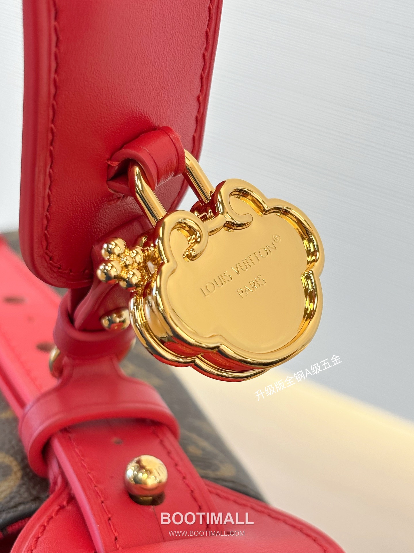 Louis Vuitton All In BB Monogram Canvas Red Top Handle Bag M28317 루이비통 올인 BB 모노그램 캔버스 레드 탑핸들백 18cm 18